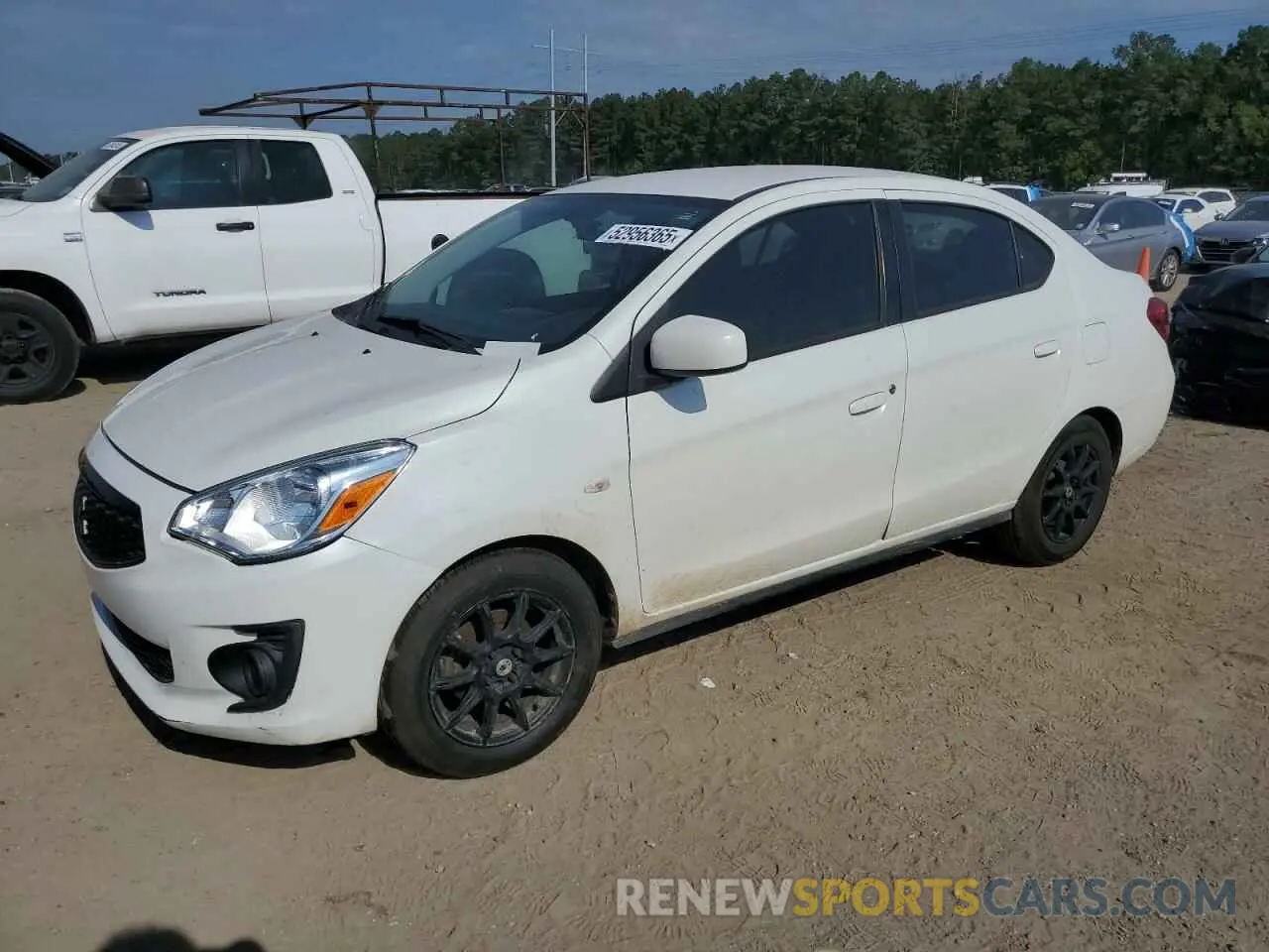 1 Photograph of a damaged car ML32F3FJ8LHF02064 MITSUBISHI MIRAGE 2020