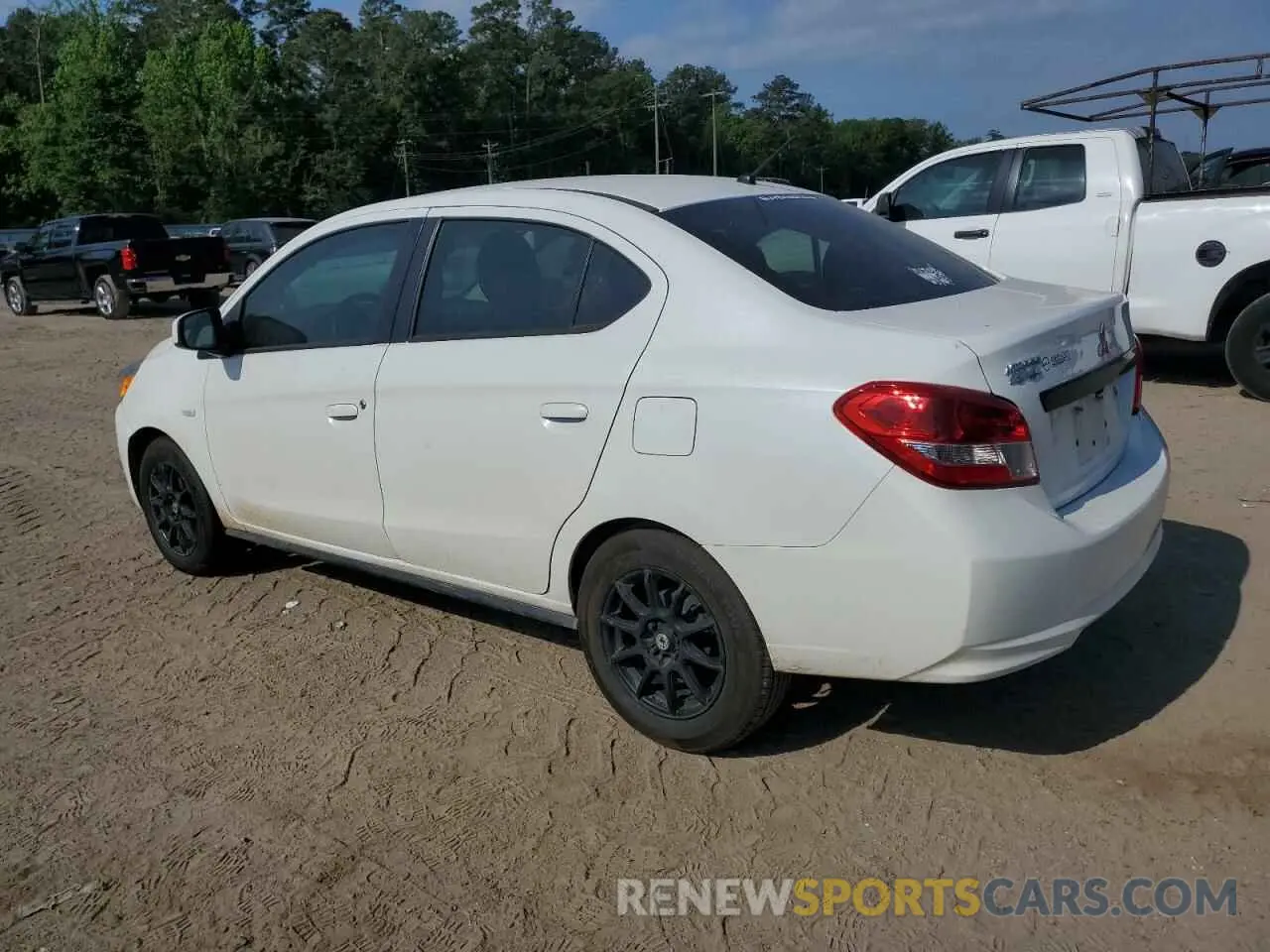 2 Photograph of a damaged car ML32F3FJ8LHF02064 MITSUBISHI MIRAGE 2020