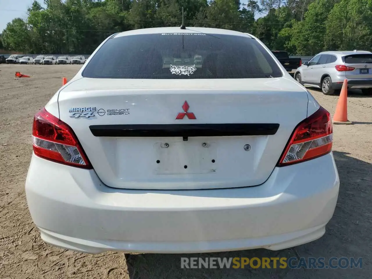 6 Photograph of a damaged car ML32F3FJ8LHF02064 MITSUBISHI MIRAGE 2020