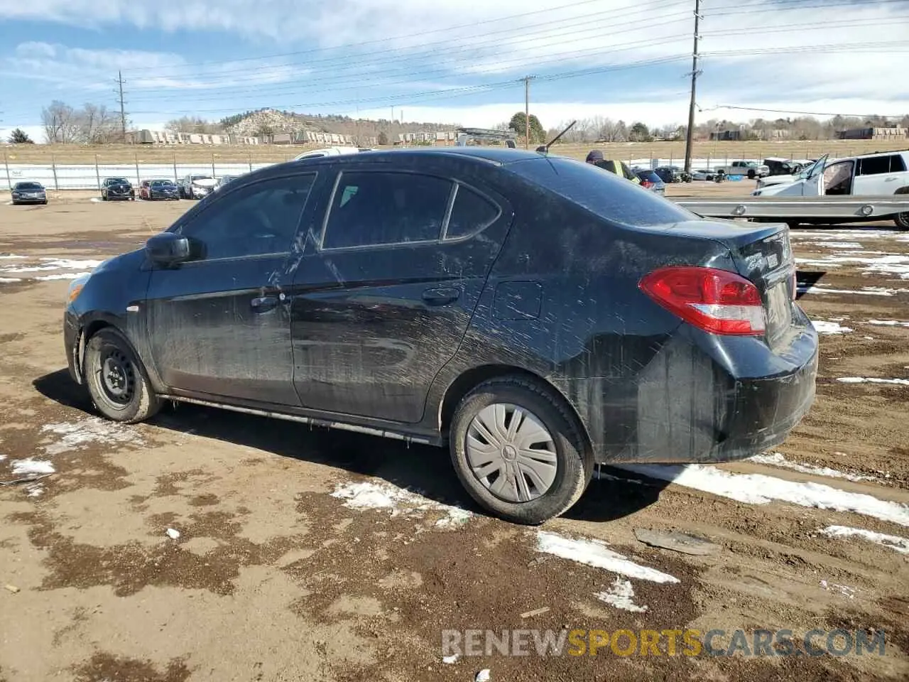 2 Photograph of a damaged car ML32F3FJ8LHF03781 MITSUBISHI MIRAGE 2020