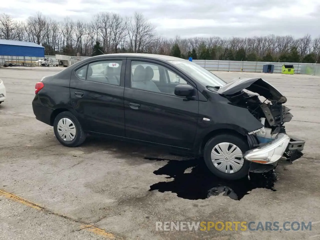 4 Photograph of a damaged car ML32F3FJ9LHF12652 MITSUBISHI MIRAGE 2020