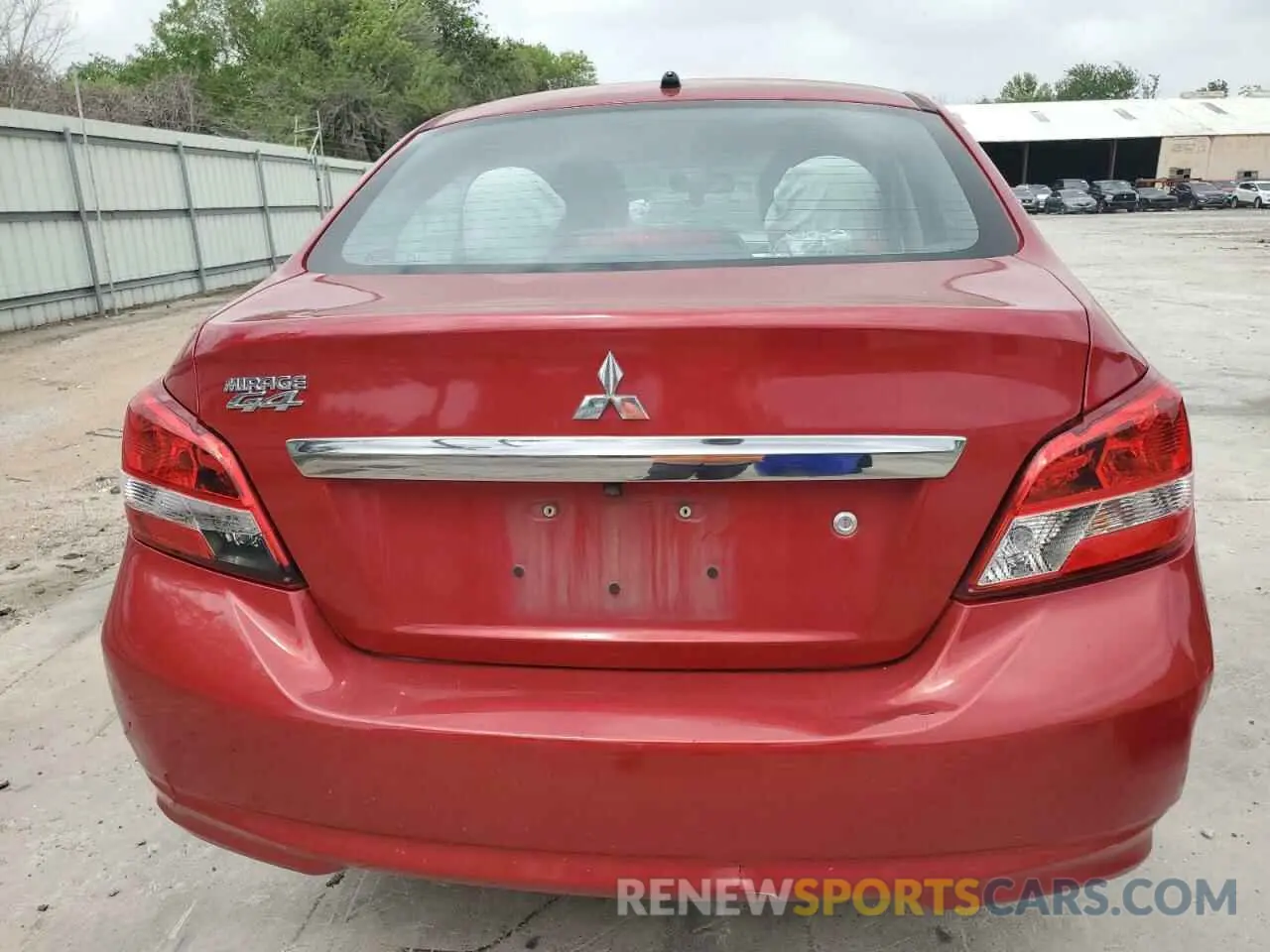 6 Photograph of a damaged car ML32F3FJXLHF04172 MITSUBISHI MIRAGE 2020