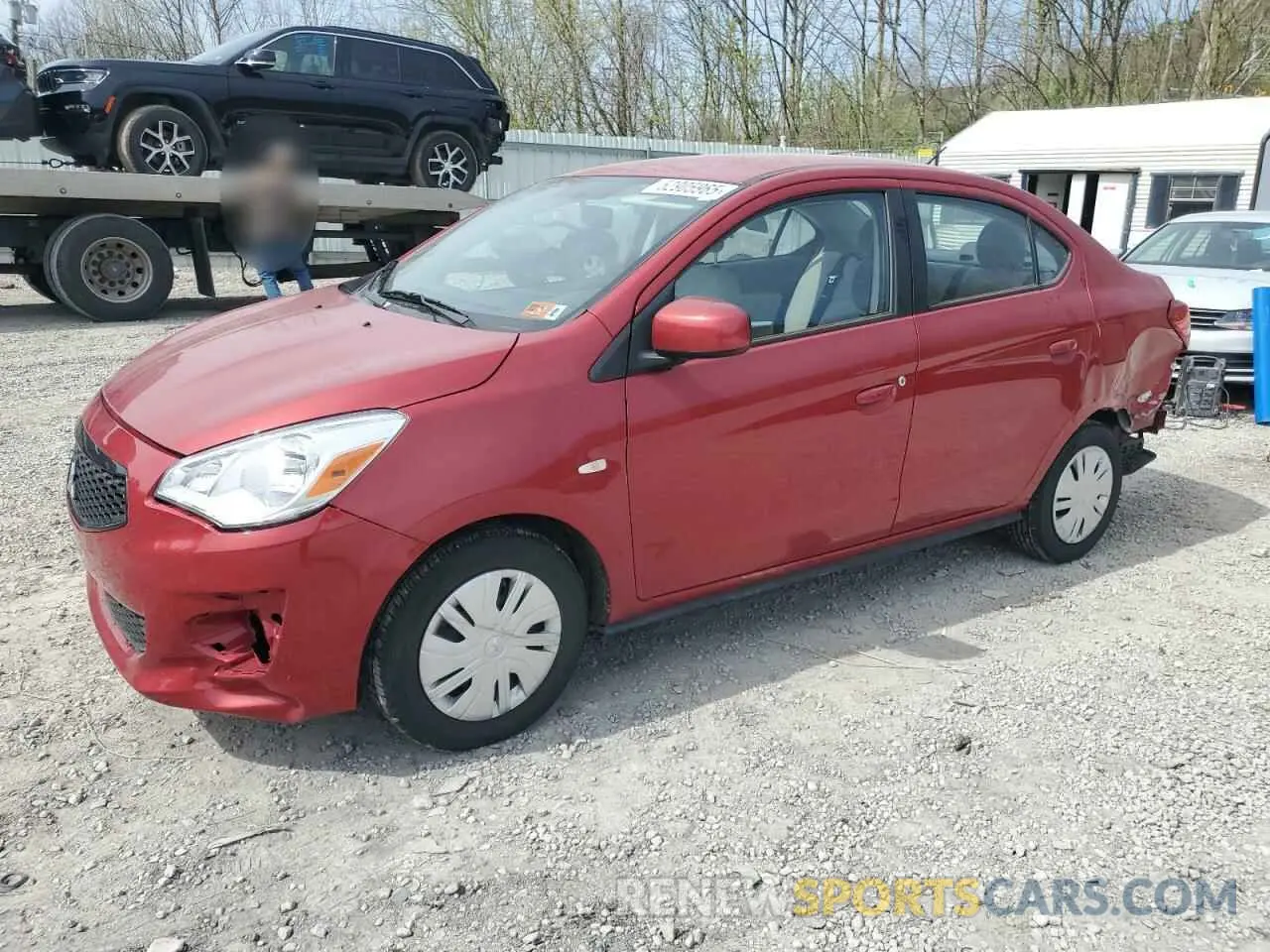 1 Photograph of a damaged car ML32F3FJXLHF09484 MITSUBISHI MIRAGE 2020