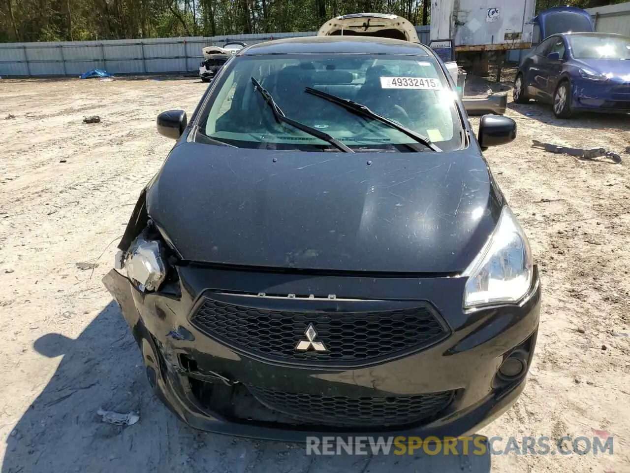 5 Photograph of a damaged car ML32F4FJ0LHF07393 MITSUBISHI MIRAGE 2020