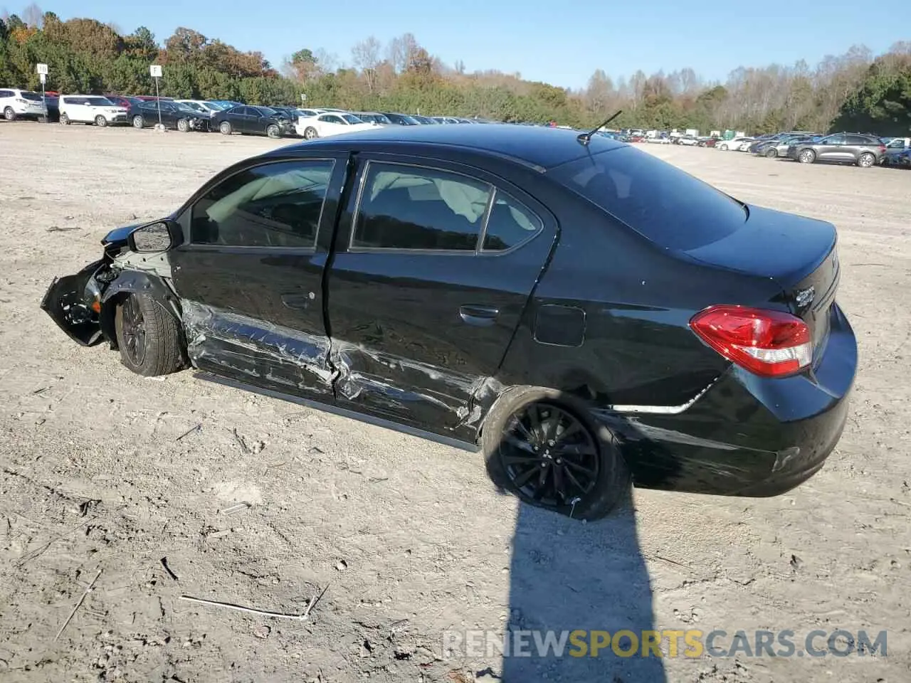 2 Photograph of a damaged car ML32F4FJ2LHF00381 MITSUBISHI MIRAGE 2020