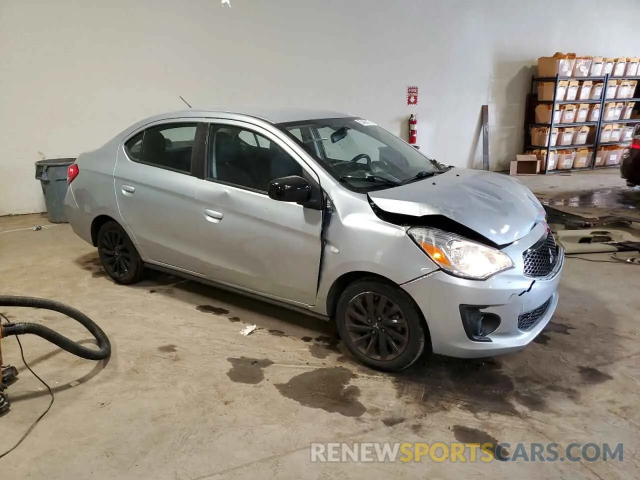 4 Photograph of a damaged car ML32F4FJ2LHF00459 MITSUBISHI MIRAGE 2020