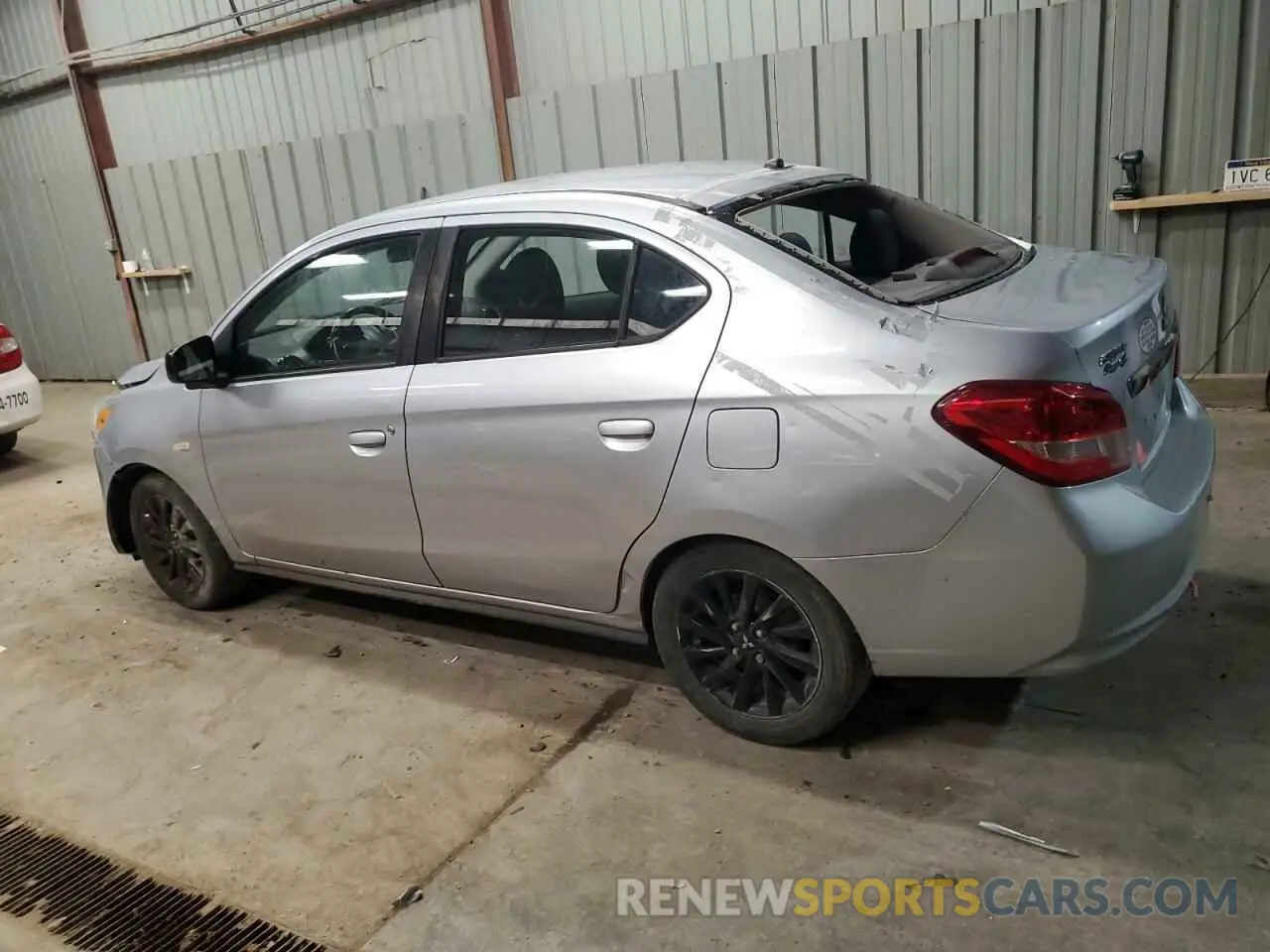2 Photograph of a damaged car ML32F4FJ5LHF06028 MITSUBISHI MIRAGE 2020
