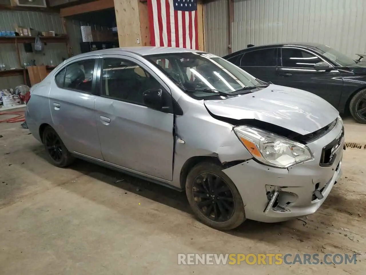 4 Photograph of a damaged car ML32F4FJ5LHF06028 MITSUBISHI MIRAGE 2020