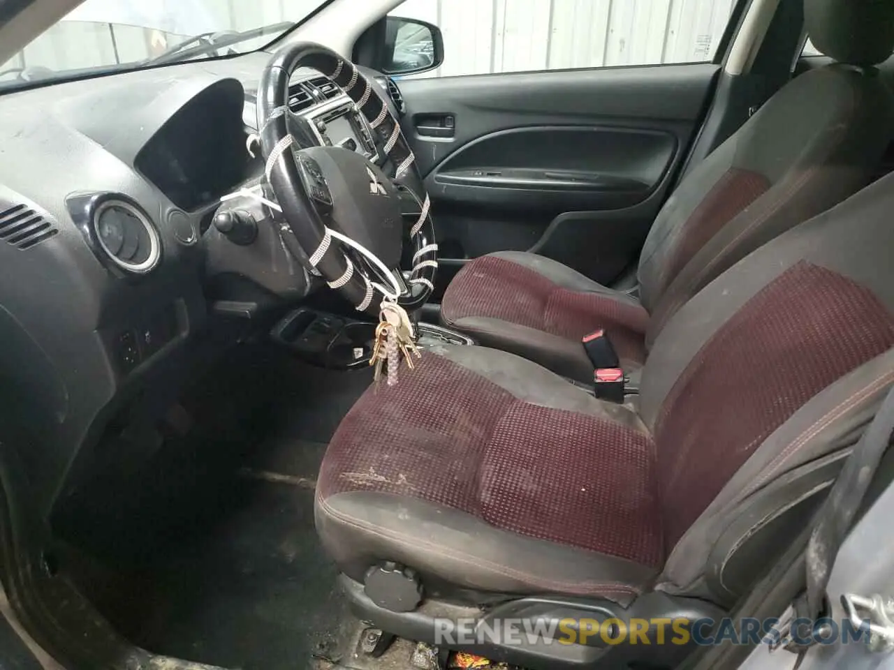 7 Photograph of a damaged car ML32F4FJ5LHF06028 MITSUBISHI MIRAGE 2020