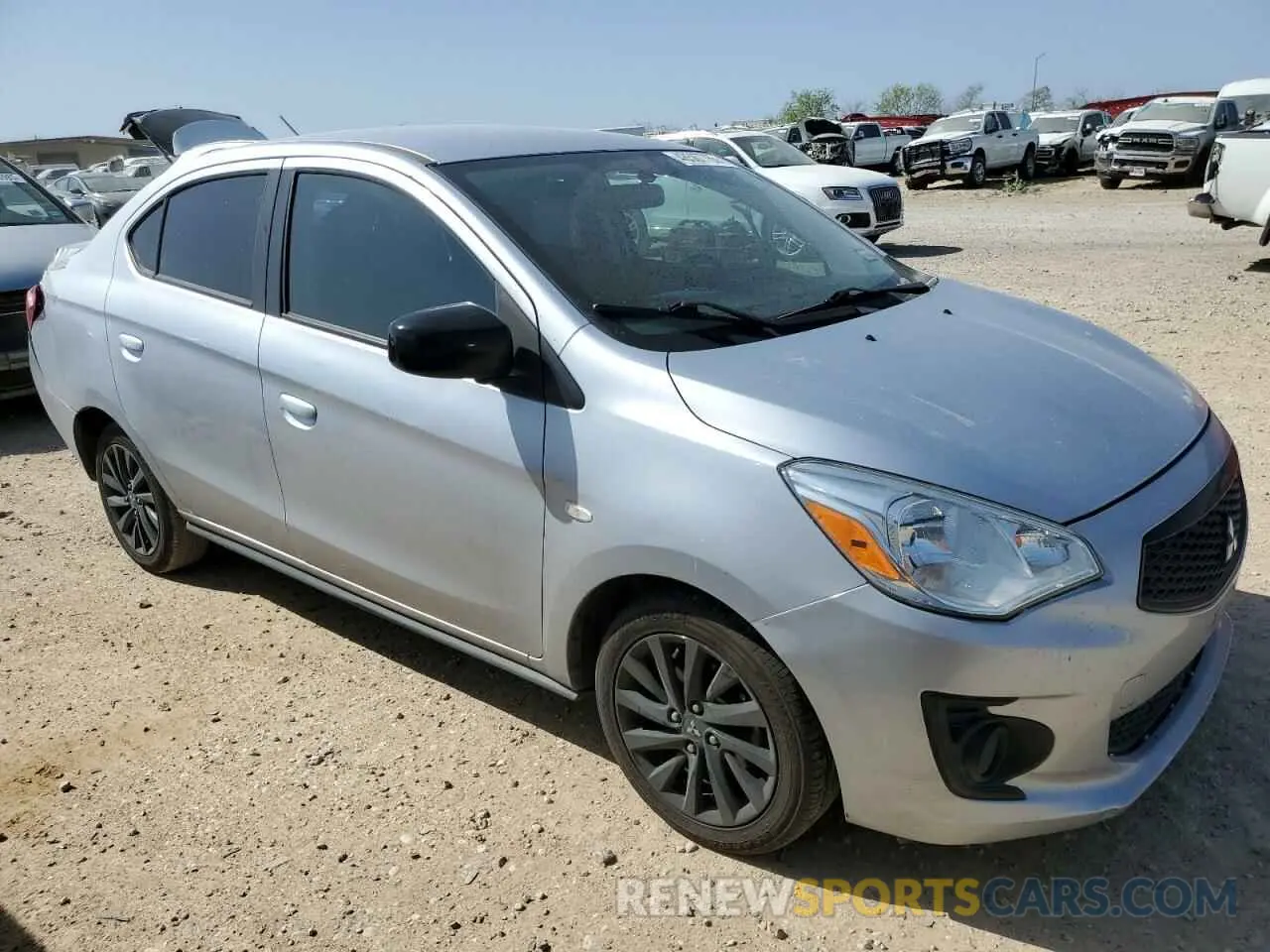 4 Photograph of a damaged car ML32F4FJ6LHF09326 MITSUBISHI MIRAGE 2020