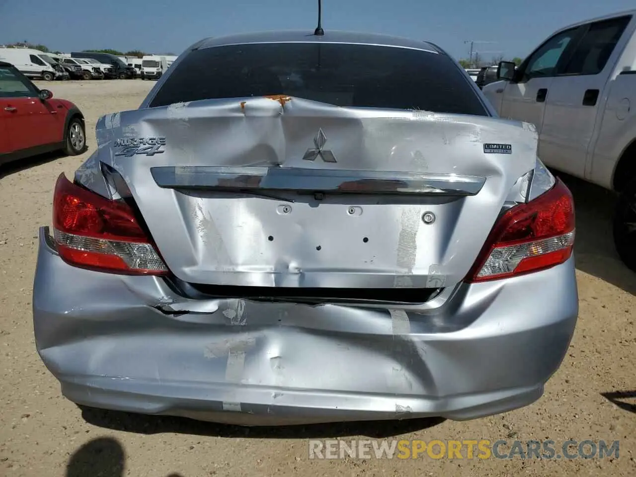 6 Photograph of a damaged car ML32F4FJ6LHF09326 MITSUBISHI MIRAGE 2020