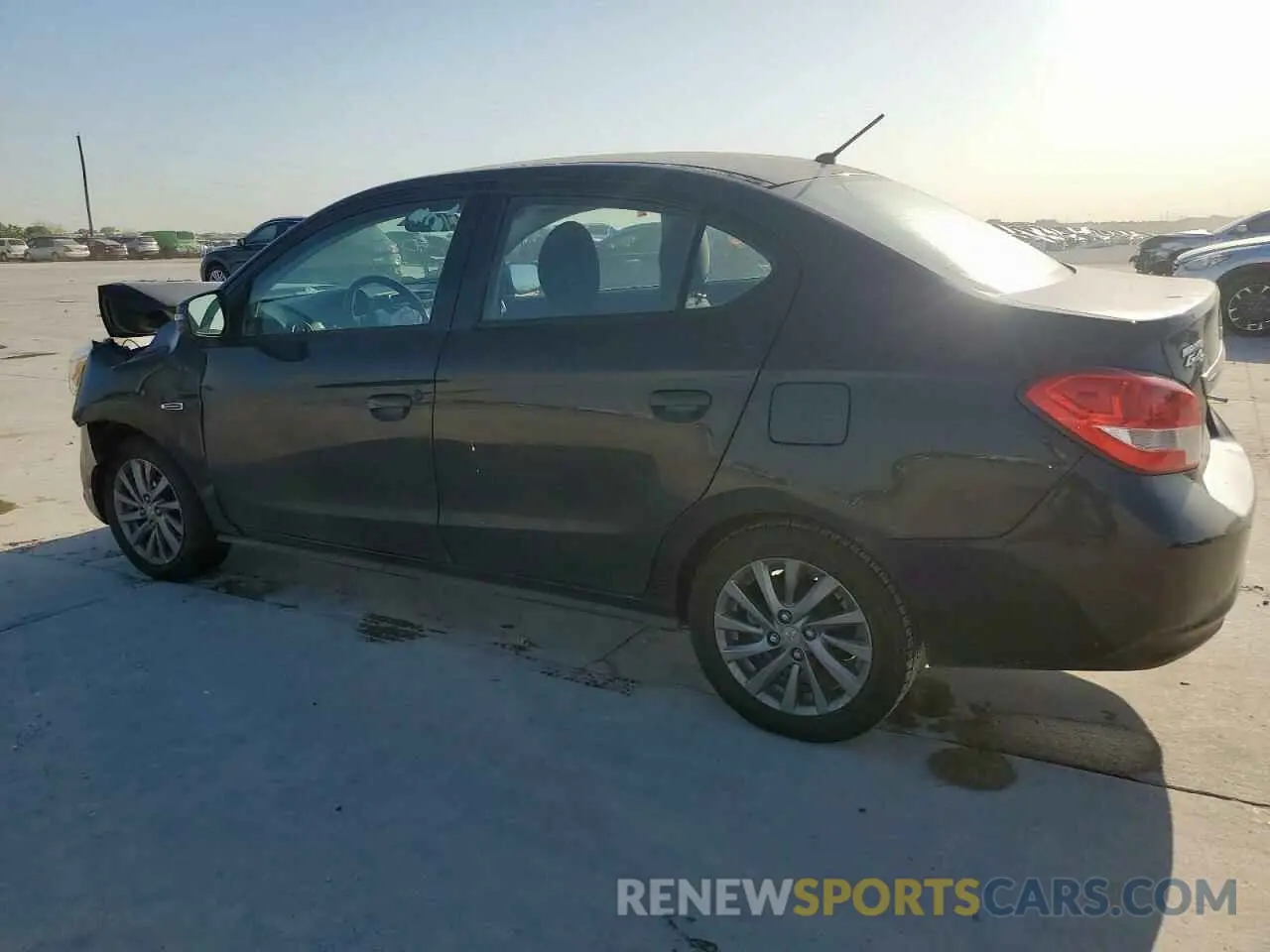 2 Photograph of a damaged car ML32F4FJ9LHF13550 MITSUBISHI MIRAGE 2020