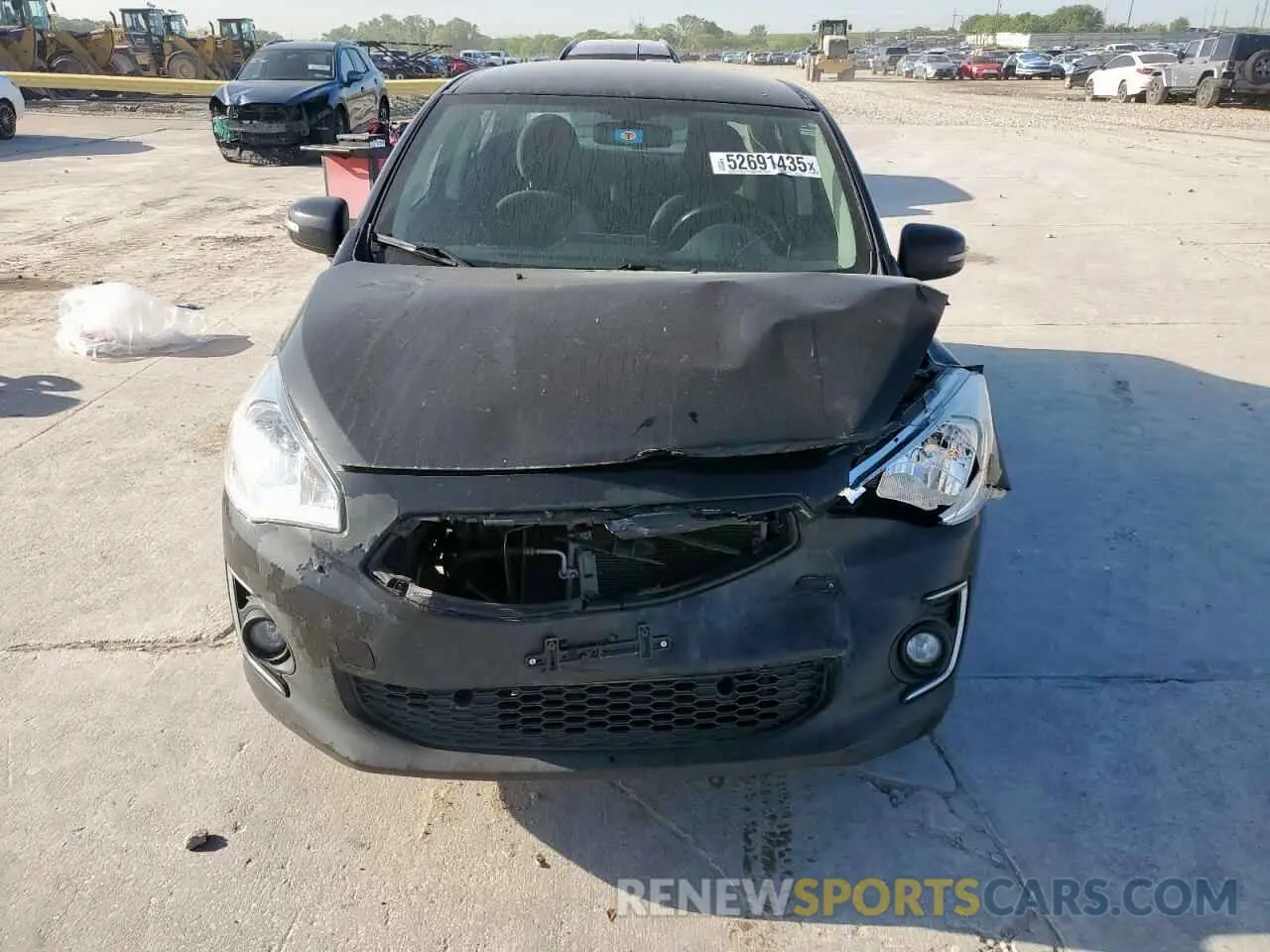 5 Photograph of a damaged car ML32F4FJ9LHF13550 MITSUBISHI MIRAGE 2020
