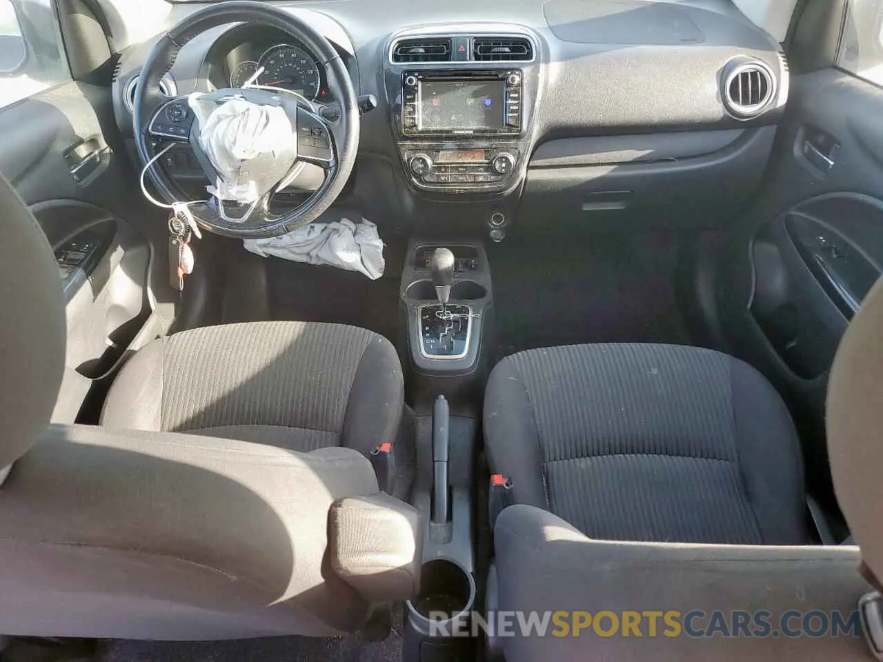 8 Photograph of a damaged car ML32F4FJ9LHF13550 MITSUBISHI MIRAGE 2020