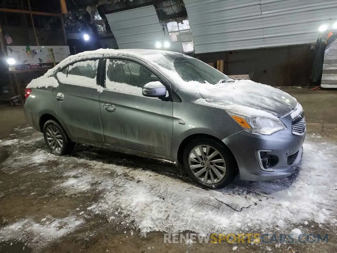 4 Photograph of a damaged car ML32F4FJXLHF00631 MITSUBISHI MIRAGE 2020