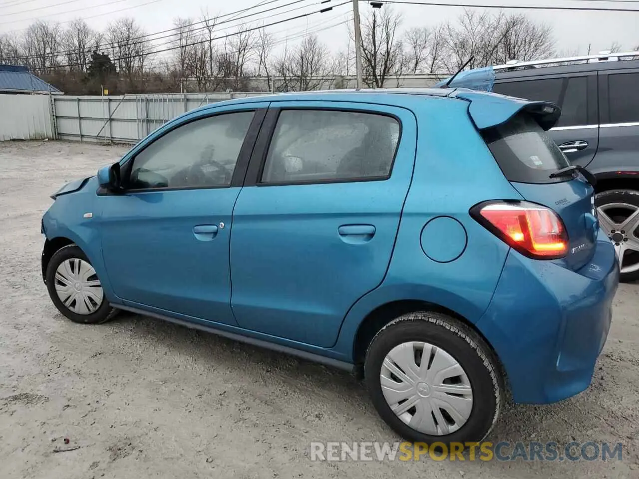 2 Photograph of a damaged car ML32AUHJ0MH004747 MITSUBISHI MIRAGE 2021