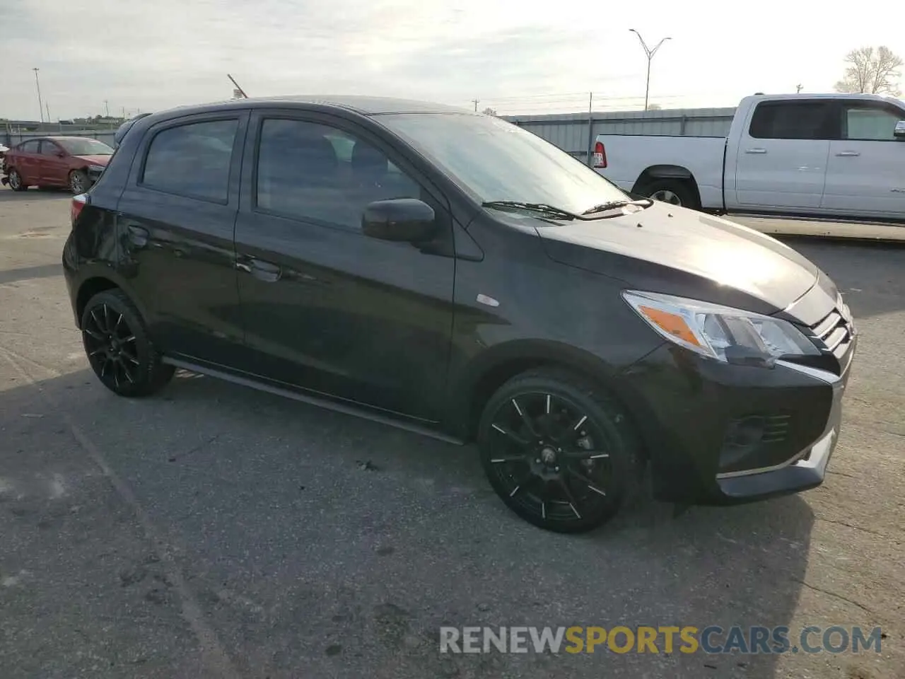 4 Photograph of a damaged car ML32AUHJ0MH008362 MITSUBISHI MIRAGE 2021
