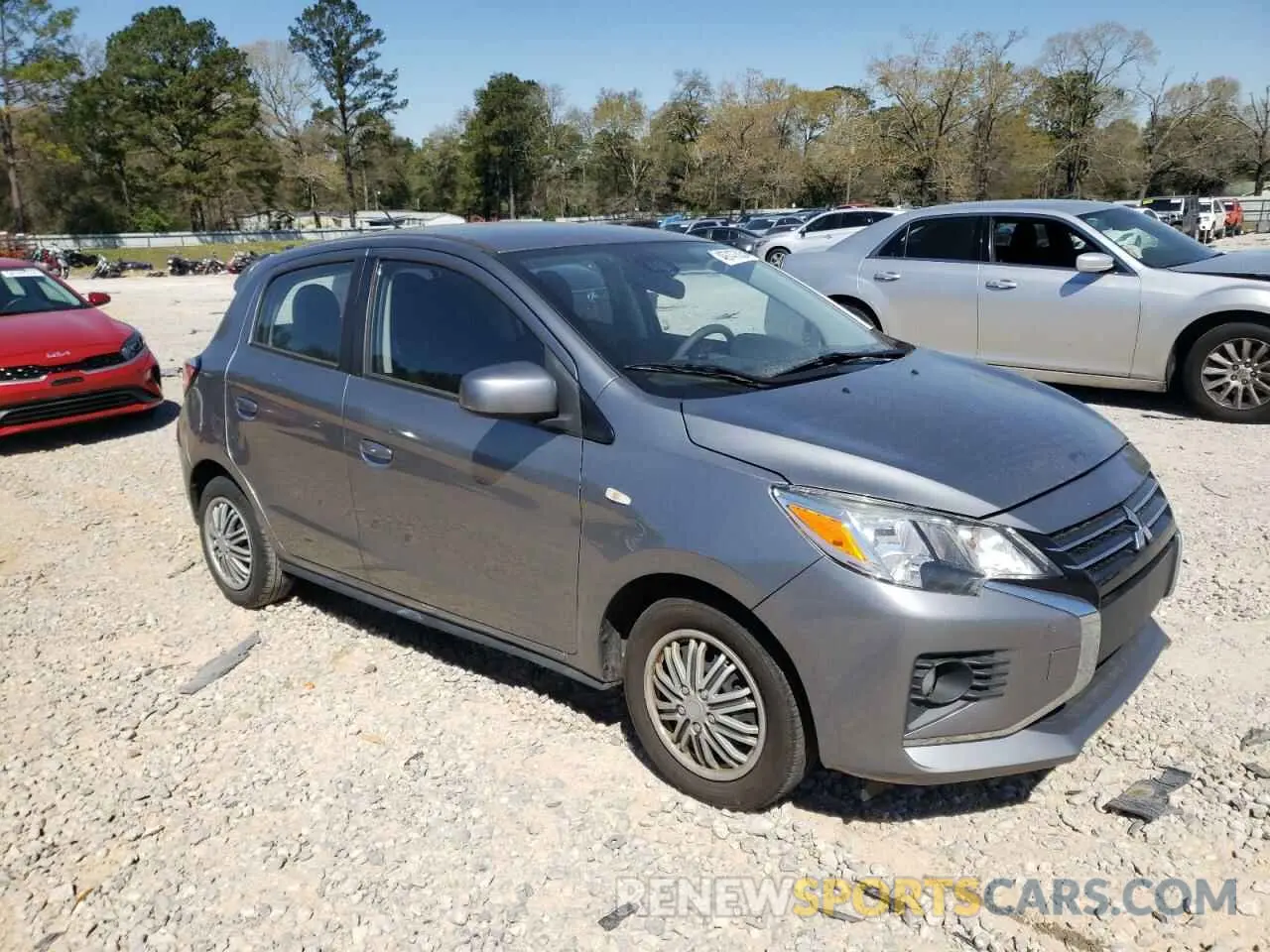 4 Photograph of a damaged car ML32AUHJ0MH010306 MITSUBISHI MIRAGE 2021