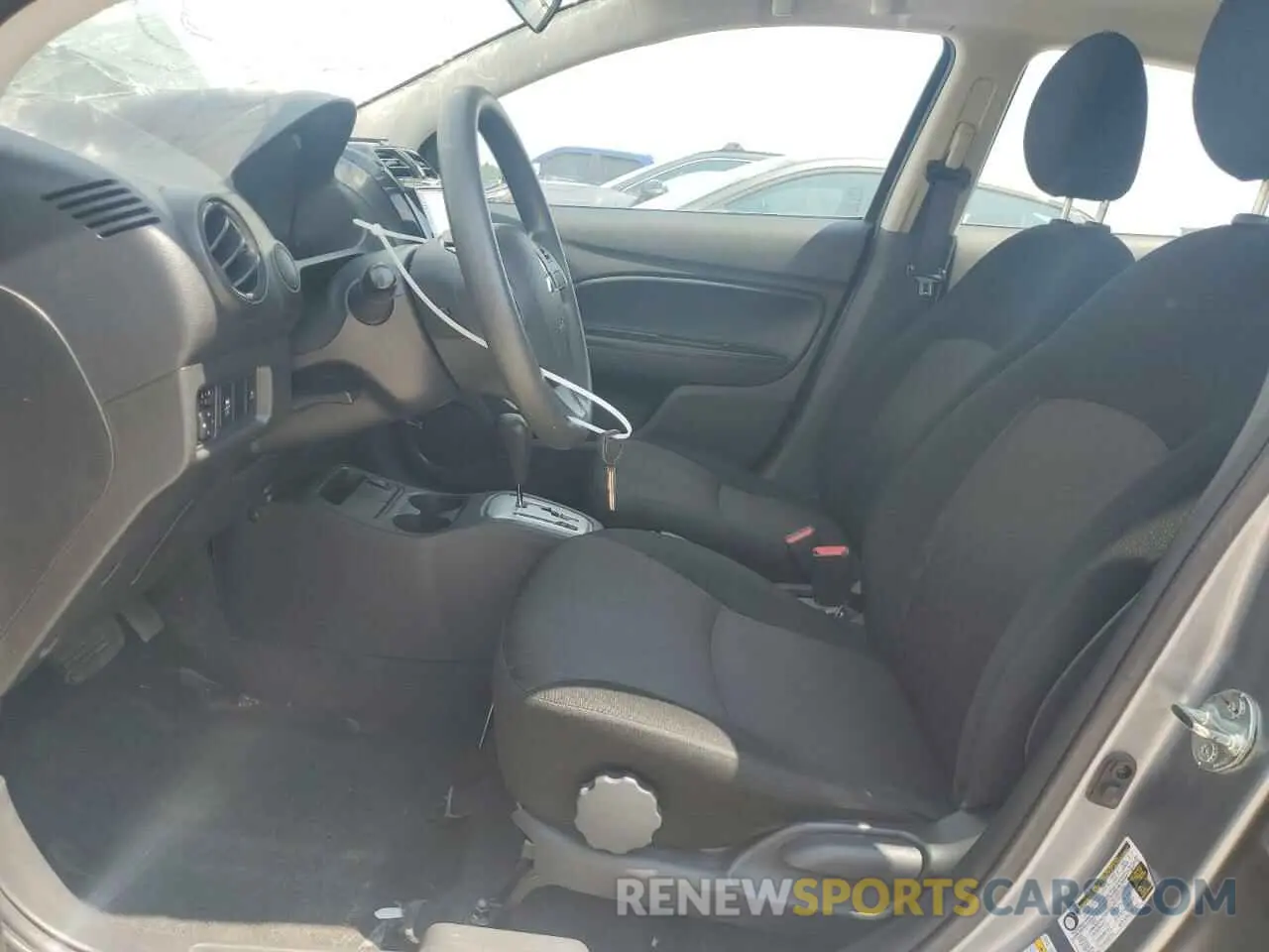 7 Photograph of a damaged car ML32AUHJ0MH011598 MITSUBISHI MIRAGE 2021