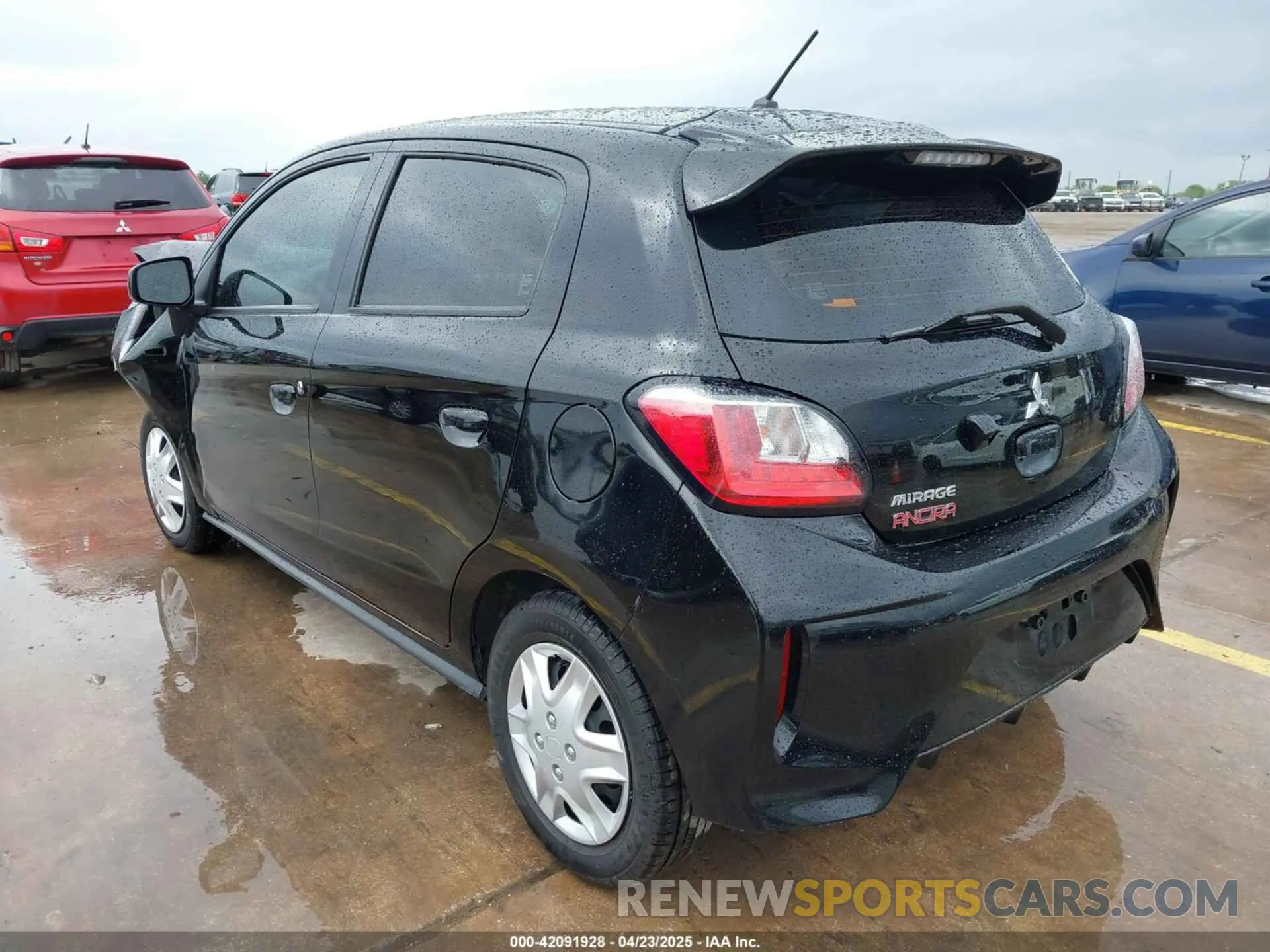 3 Photograph of a damaged car ML32AUHJ0MH012783 MITSUBISHI MIRAGE 2021