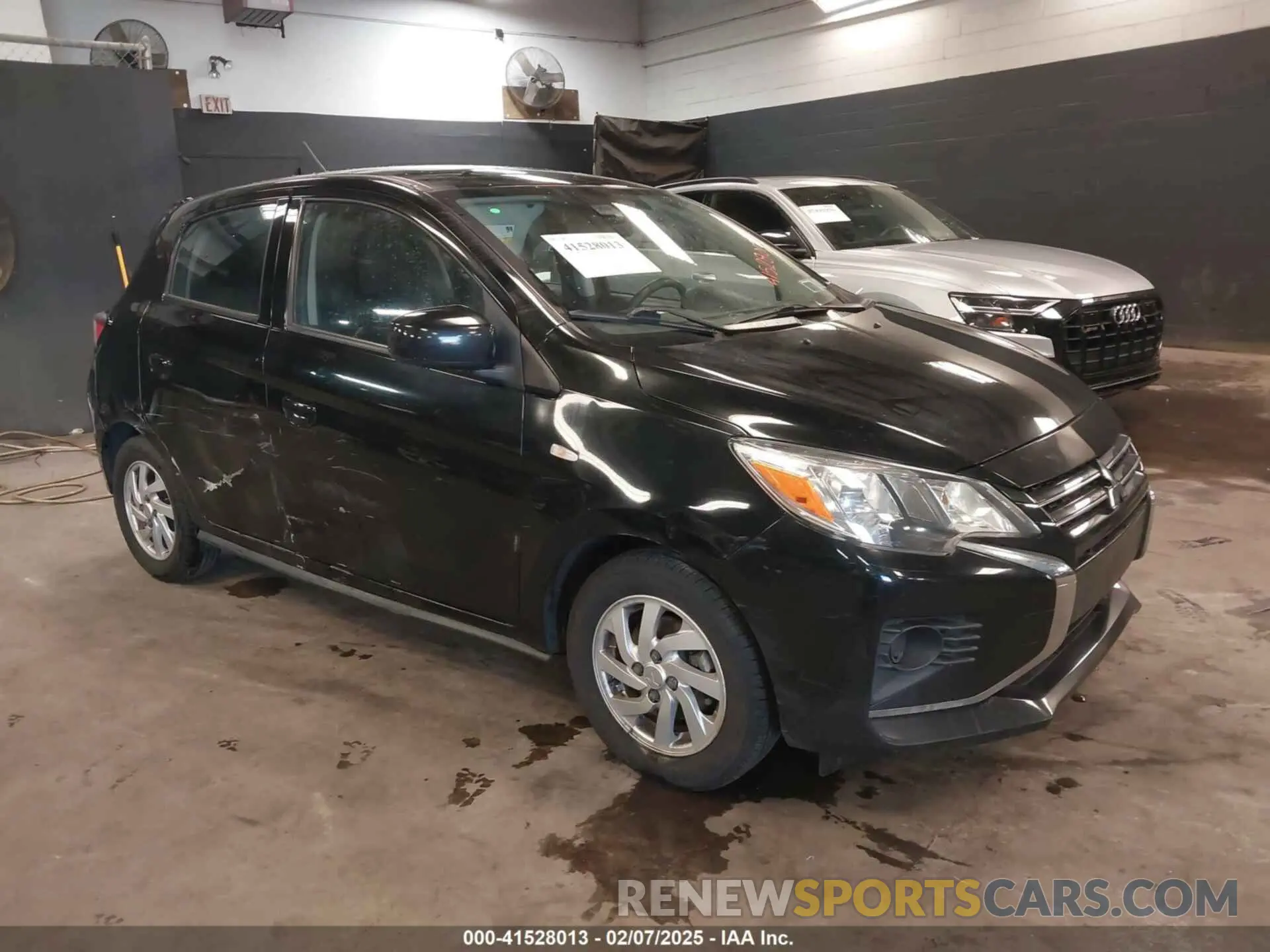 1 Photograph of a damaged car ML32AUHJ1MH002134 MITSUBISHI MIRAGE 2021