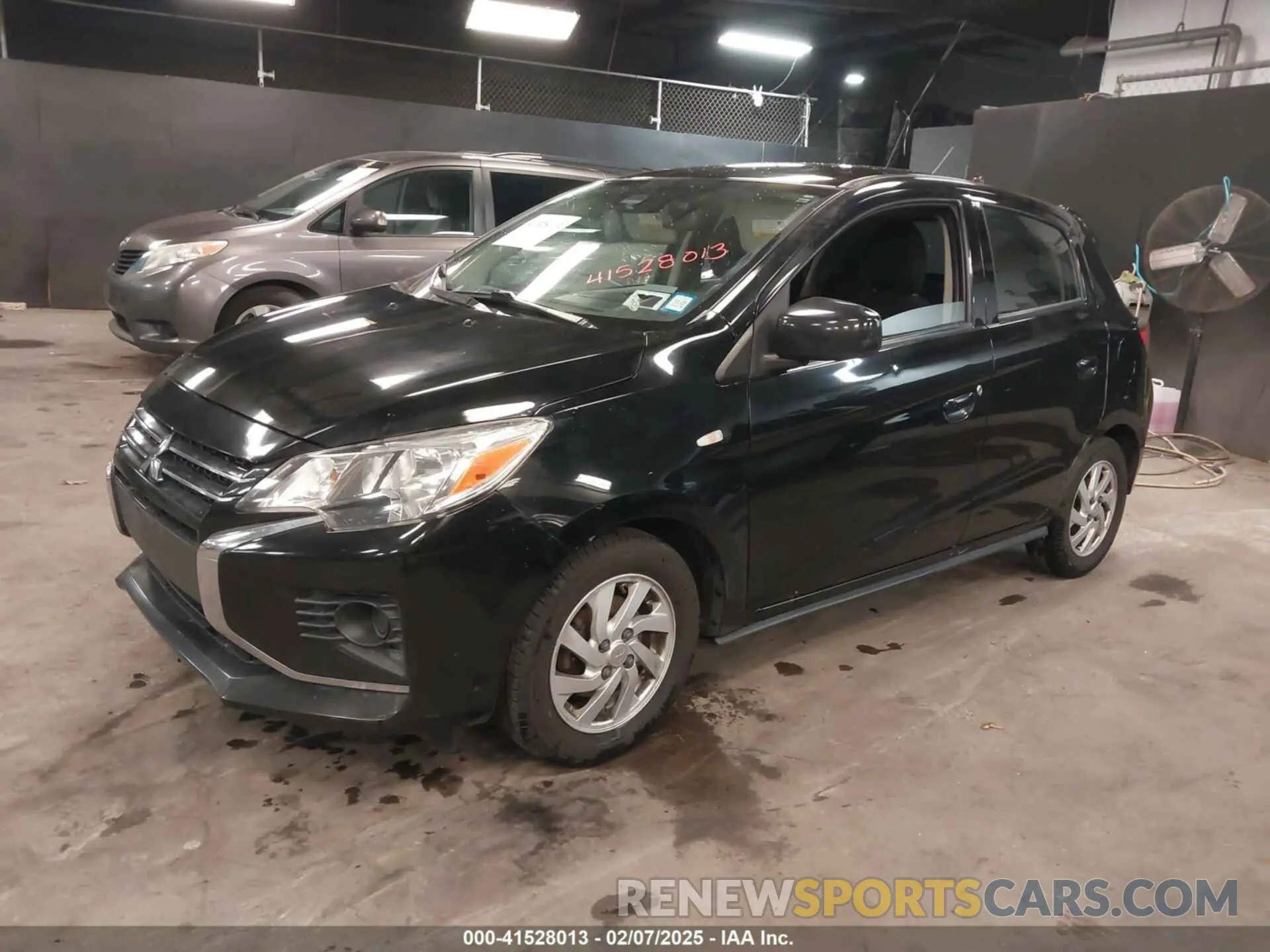 2 Photograph of a damaged car ML32AUHJ1MH002134 MITSUBISHI MIRAGE 2021