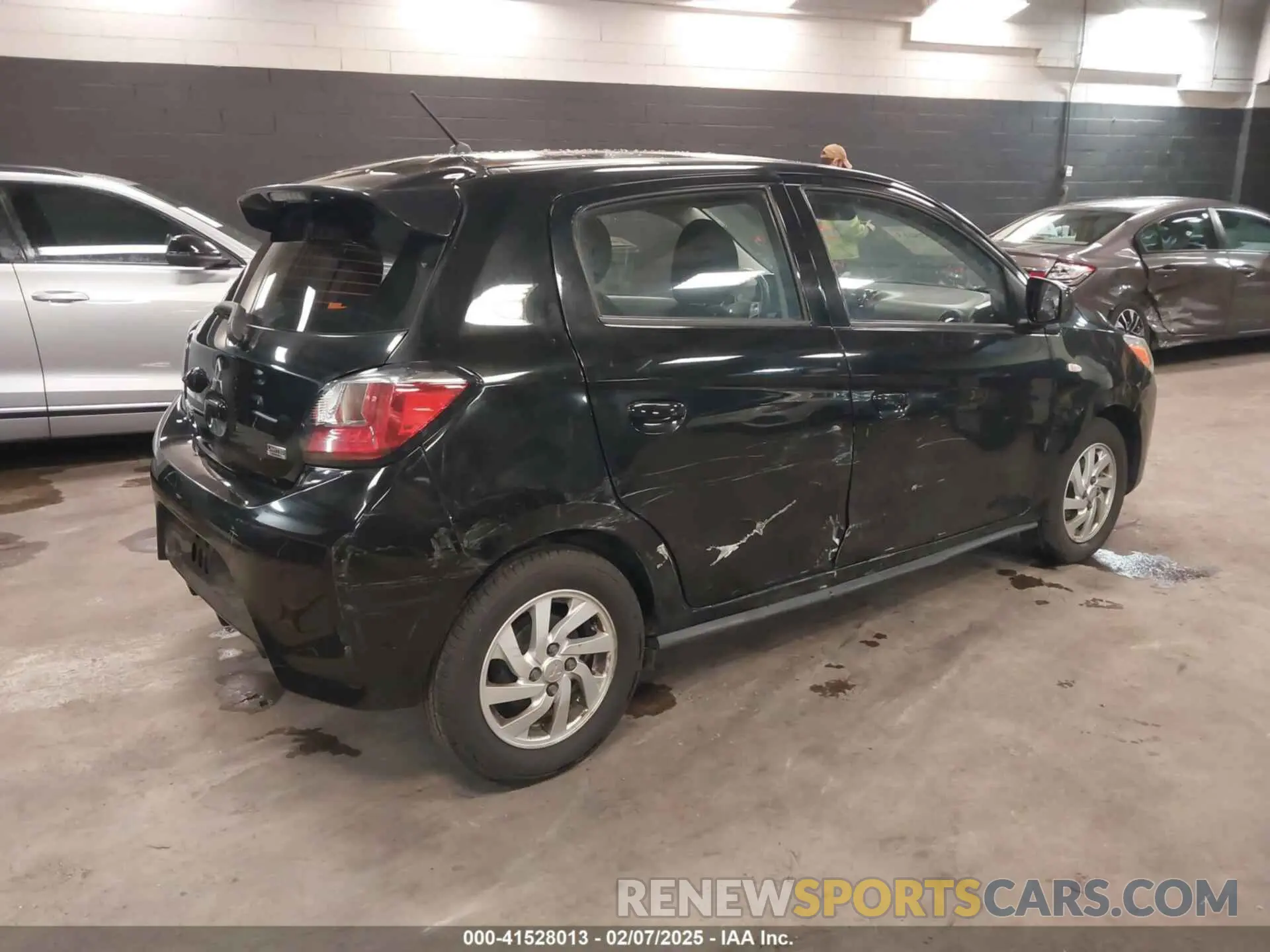 4 Photograph of a damaged car ML32AUHJ1MH002134 MITSUBISHI MIRAGE 2021