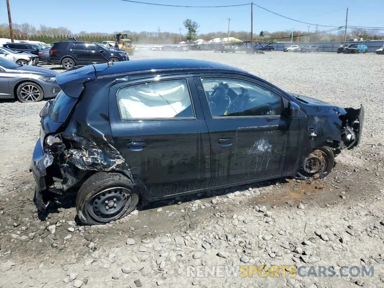 3 Photograph of a damaged car ML32AUHJ1MH002506 MITSUBISHI MIRAGE 2021