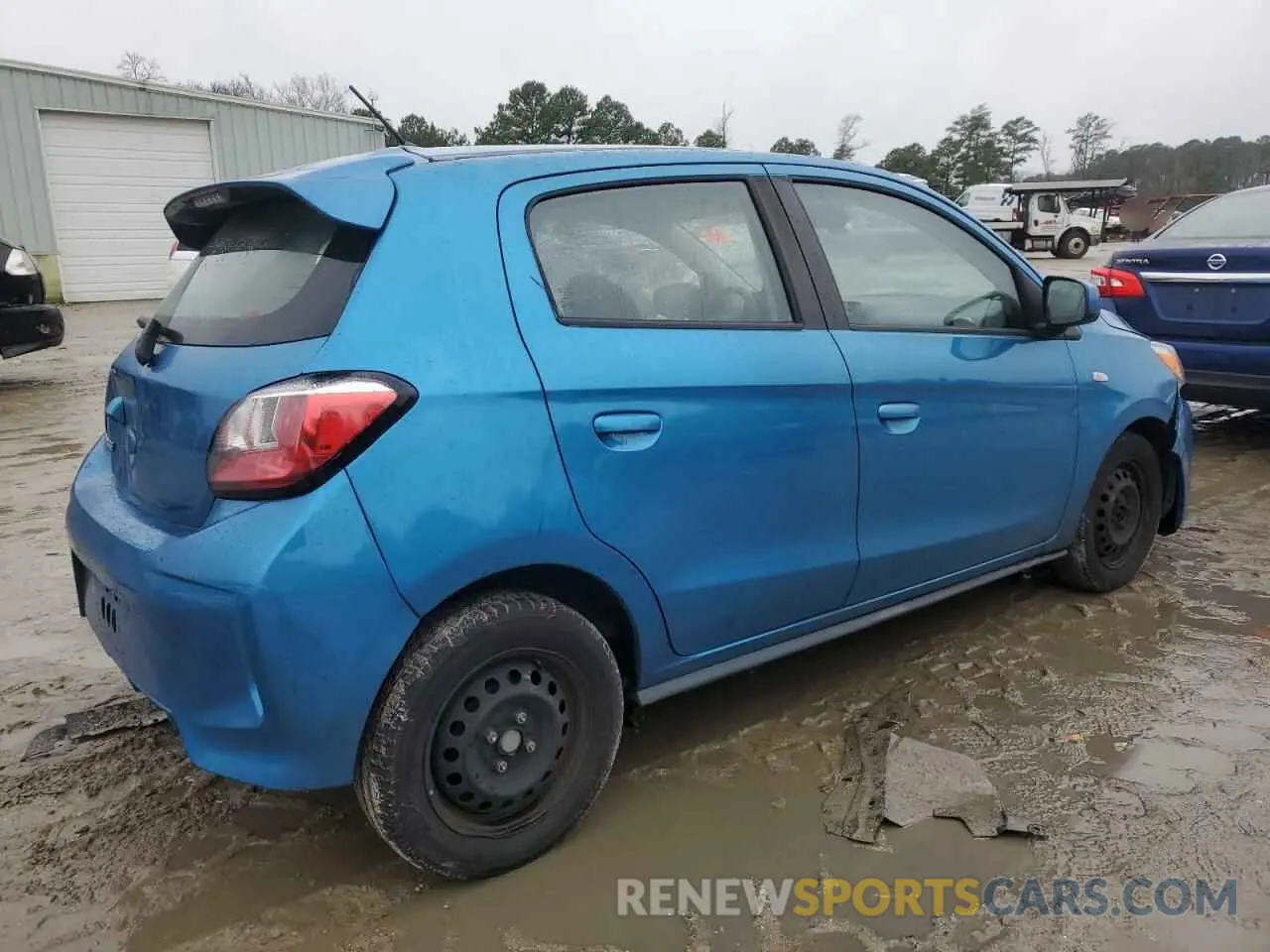 3 Photograph of a damaged car ML32AUHJ1MH002537 MITSUBISHI MIRAGE 2021