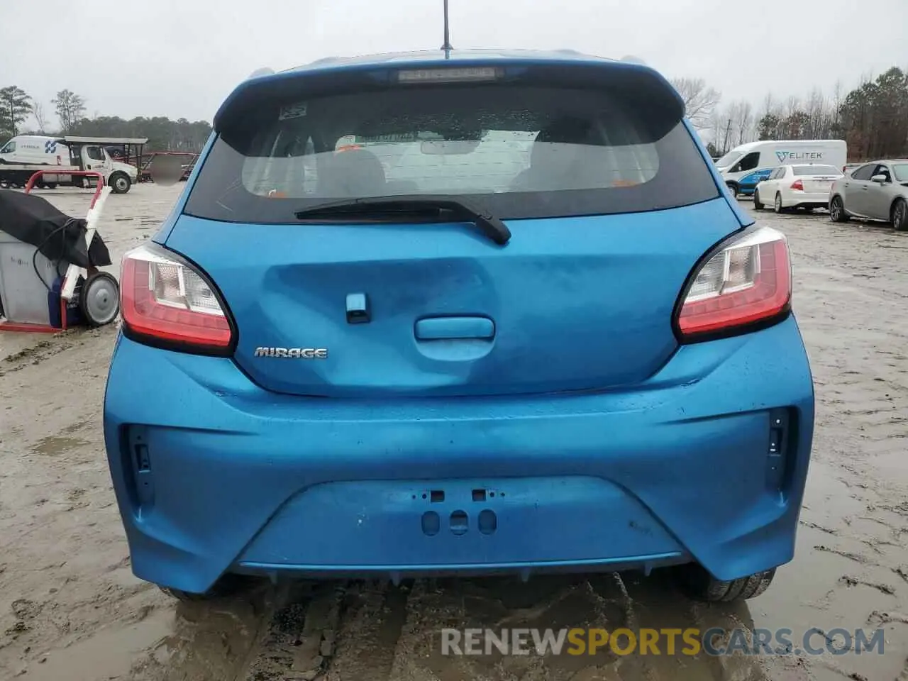 6 Photograph of a damaged car ML32AUHJ1MH002537 MITSUBISHI MIRAGE 2021