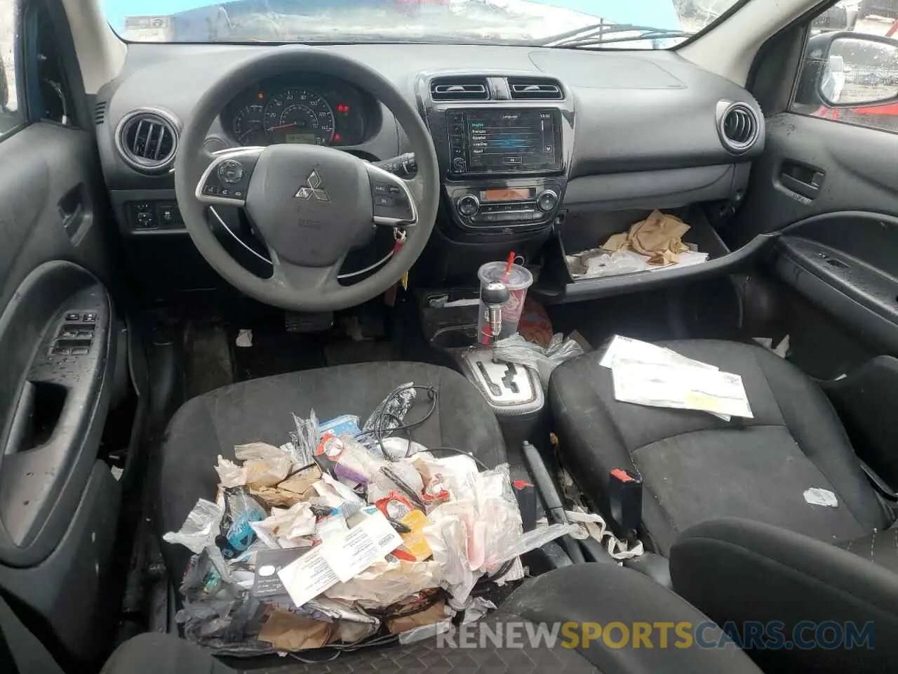 8 Photograph of a damaged car ML32AUHJ1MH002537 MITSUBISHI MIRAGE 2021