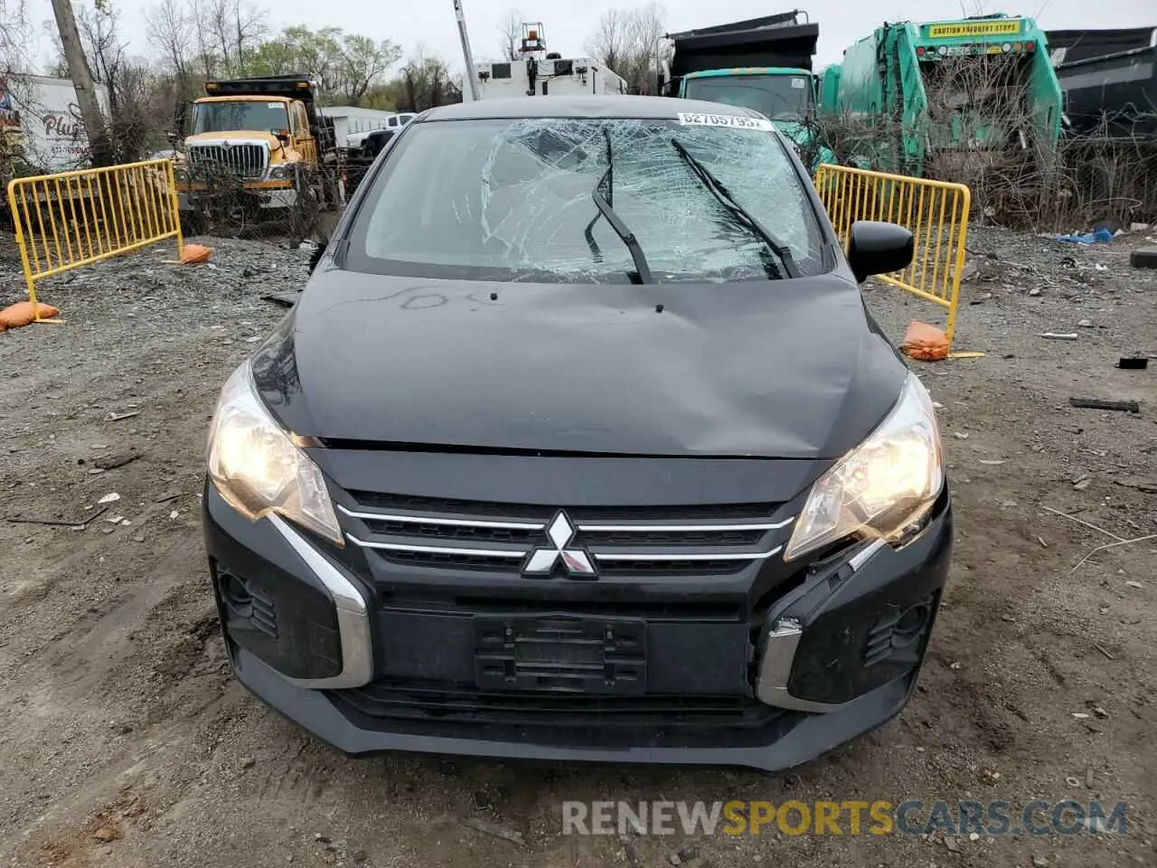 5 Photograph of a damaged car ML32AUHJ1MH002635 MITSUBISHI MIRAGE 2021