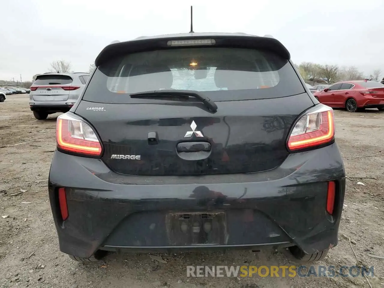 6 Photograph of a damaged car ML32AUHJ1MH002635 MITSUBISHI MIRAGE 2021