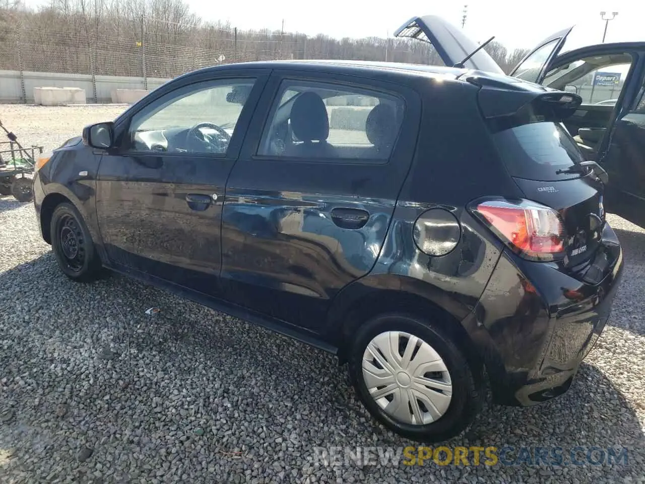 2 Photograph of a damaged car ML32AUHJ1MH007009 MITSUBISHI MIRAGE 2021