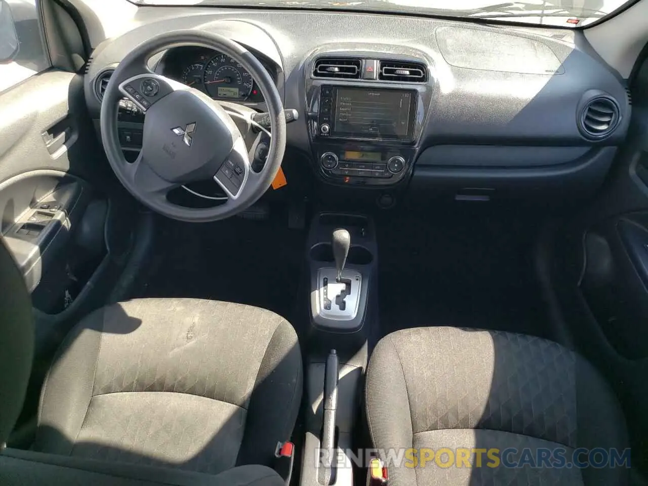8 Photograph of a damaged car ML32AUHJ1MH007009 MITSUBISHI MIRAGE 2021