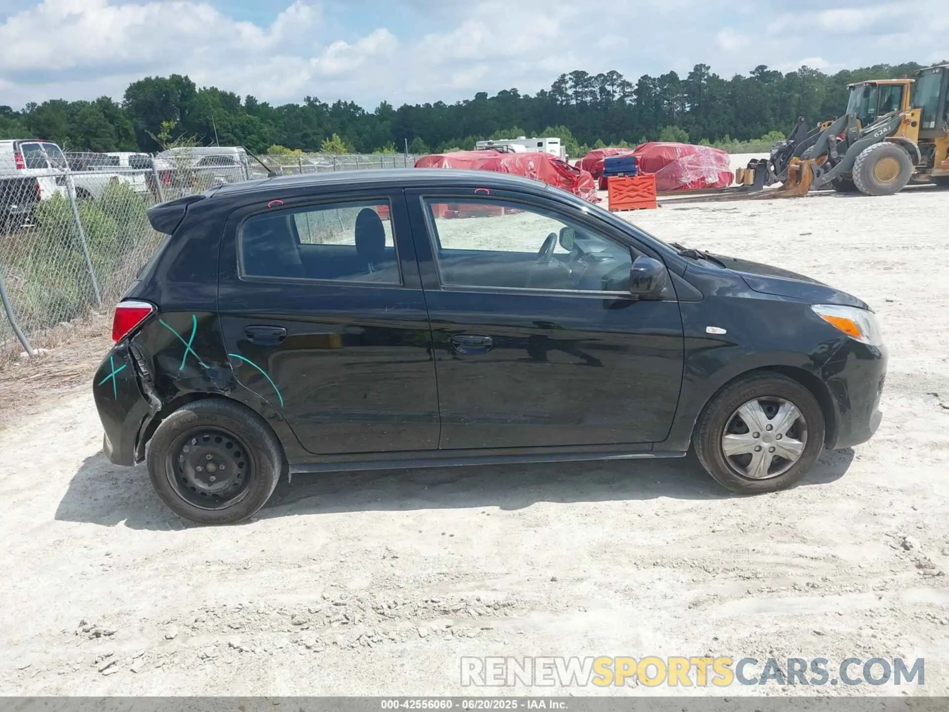 13 Photograph of a damaged car ML32AUHJ1MH007222 MITSUBISHI MIRAGE 2021