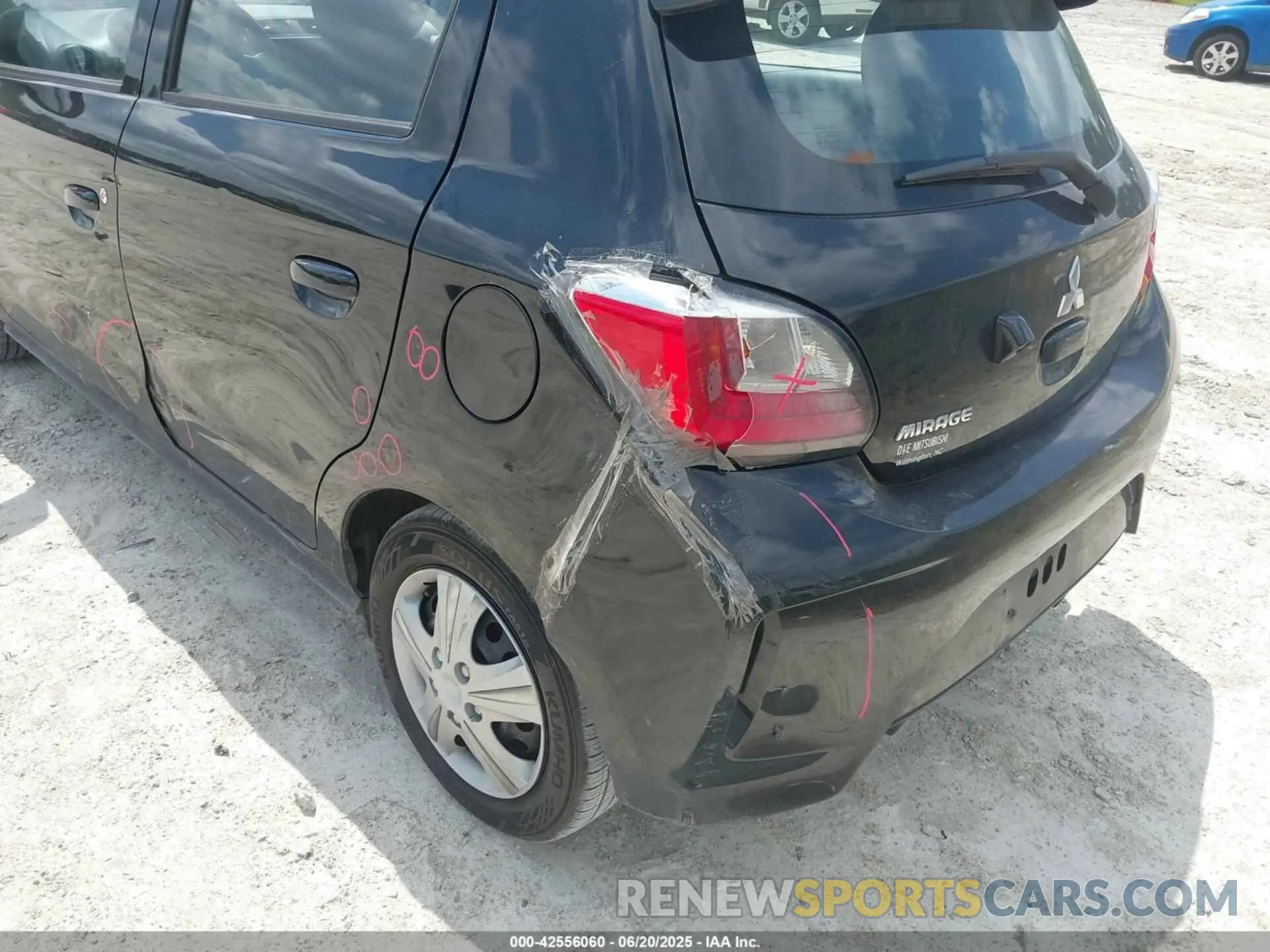 17 Photograph of a damaged car ML32AUHJ1MH007222 MITSUBISHI MIRAGE 2021