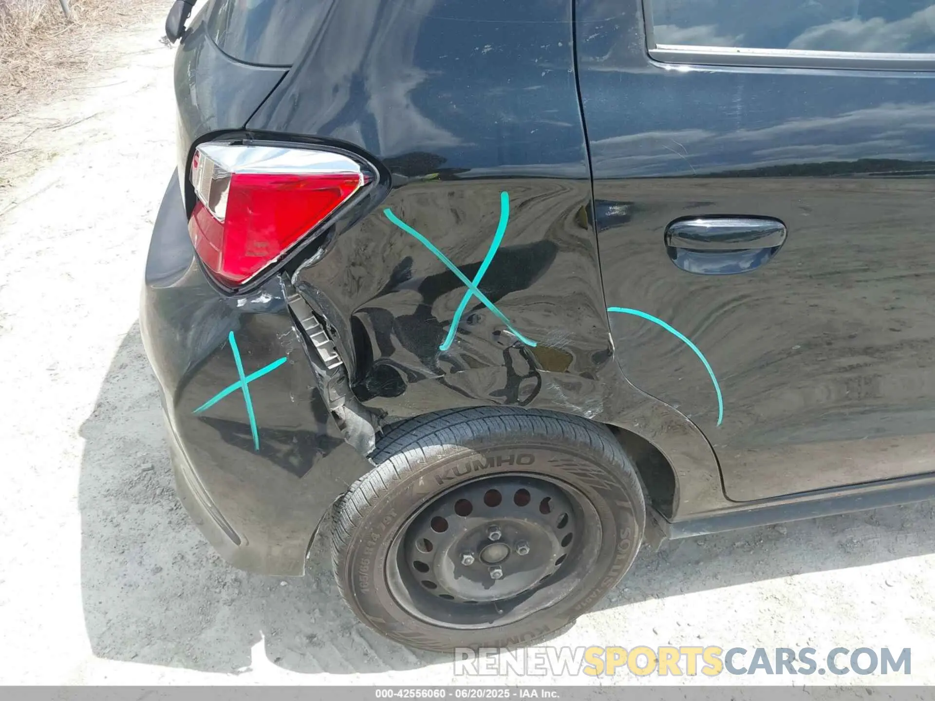 19 Photograph of a damaged car ML32AUHJ1MH007222 MITSUBISHI MIRAGE 2021