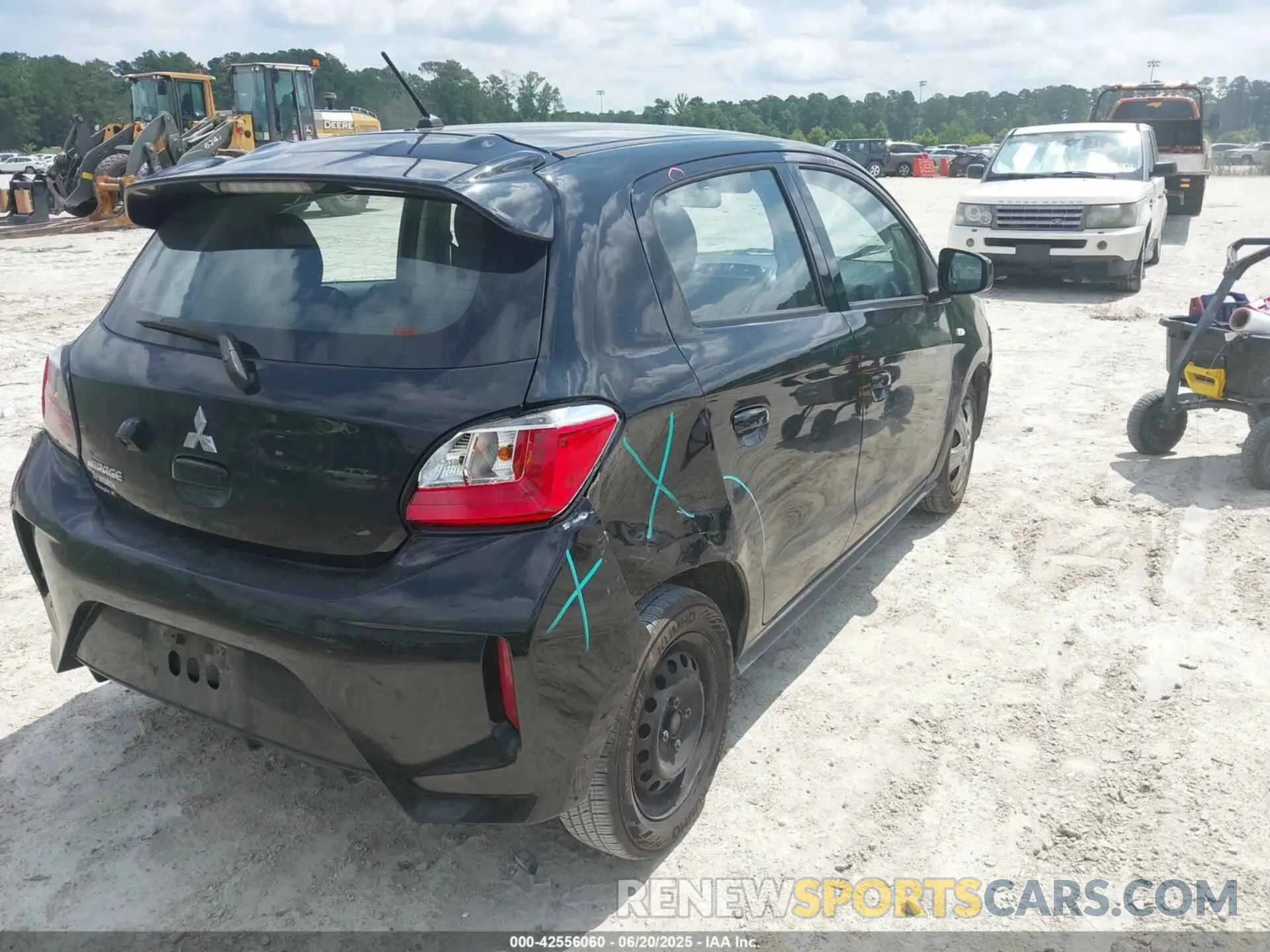 4 Photograph of a damaged car ML32AUHJ1MH007222 MITSUBISHI MIRAGE 2021