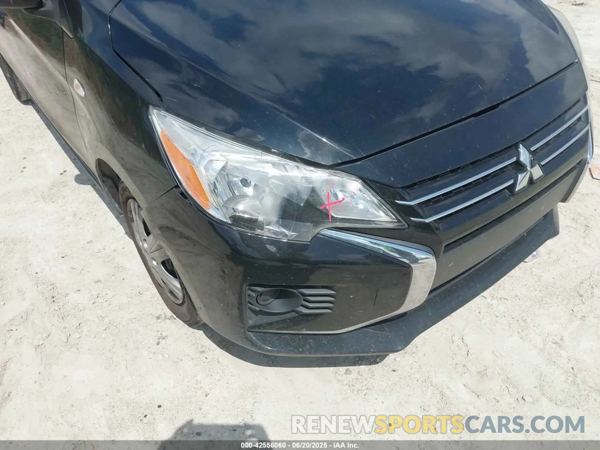 6 Photograph of a damaged car ML32AUHJ1MH007222 MITSUBISHI MIRAGE 2021