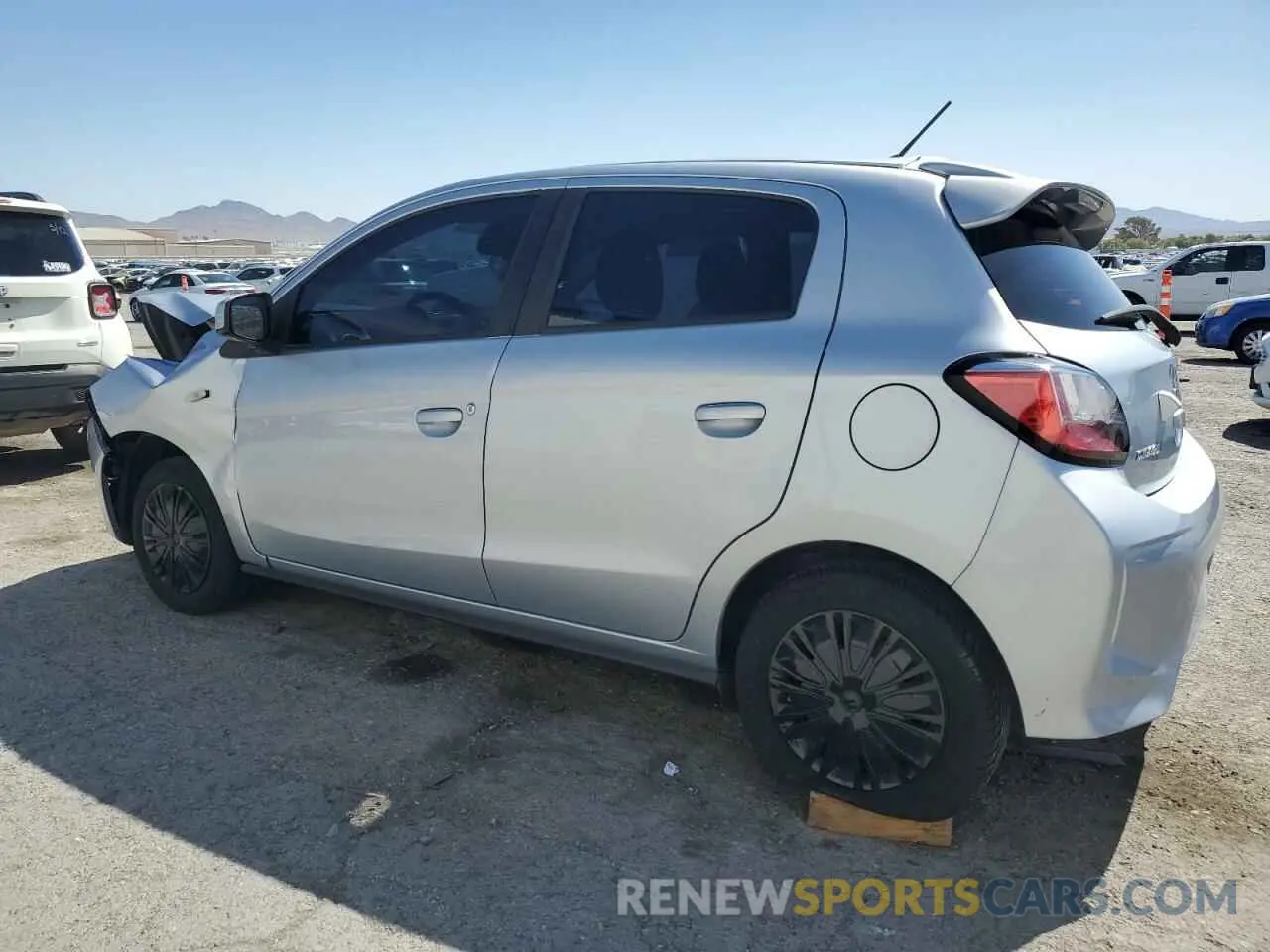 2 Photograph of a damaged car ML32AUHJ1MH009732 MITSUBISHI MIRAGE 2021