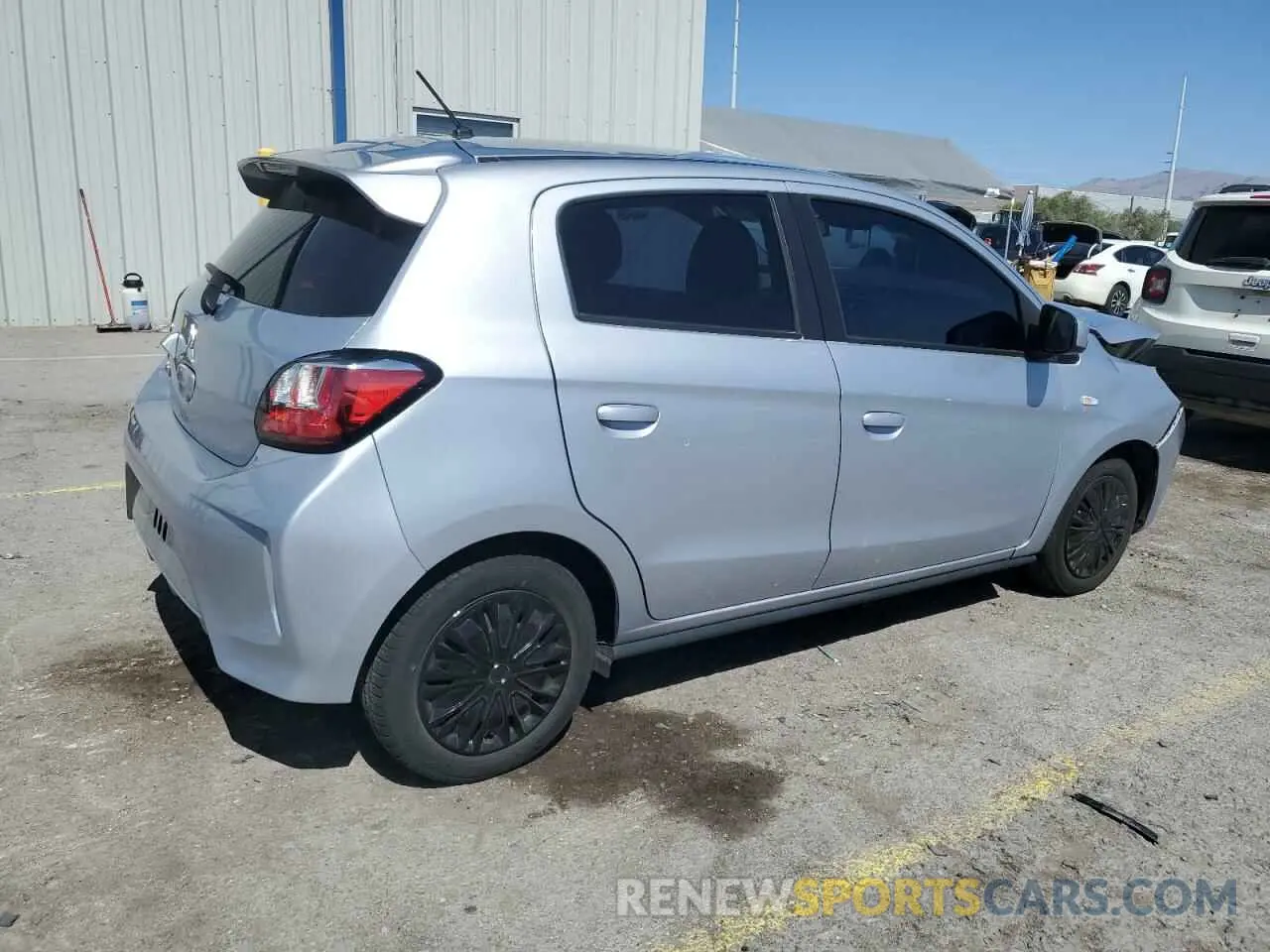 3 Photograph of a damaged car ML32AUHJ1MH009732 MITSUBISHI MIRAGE 2021