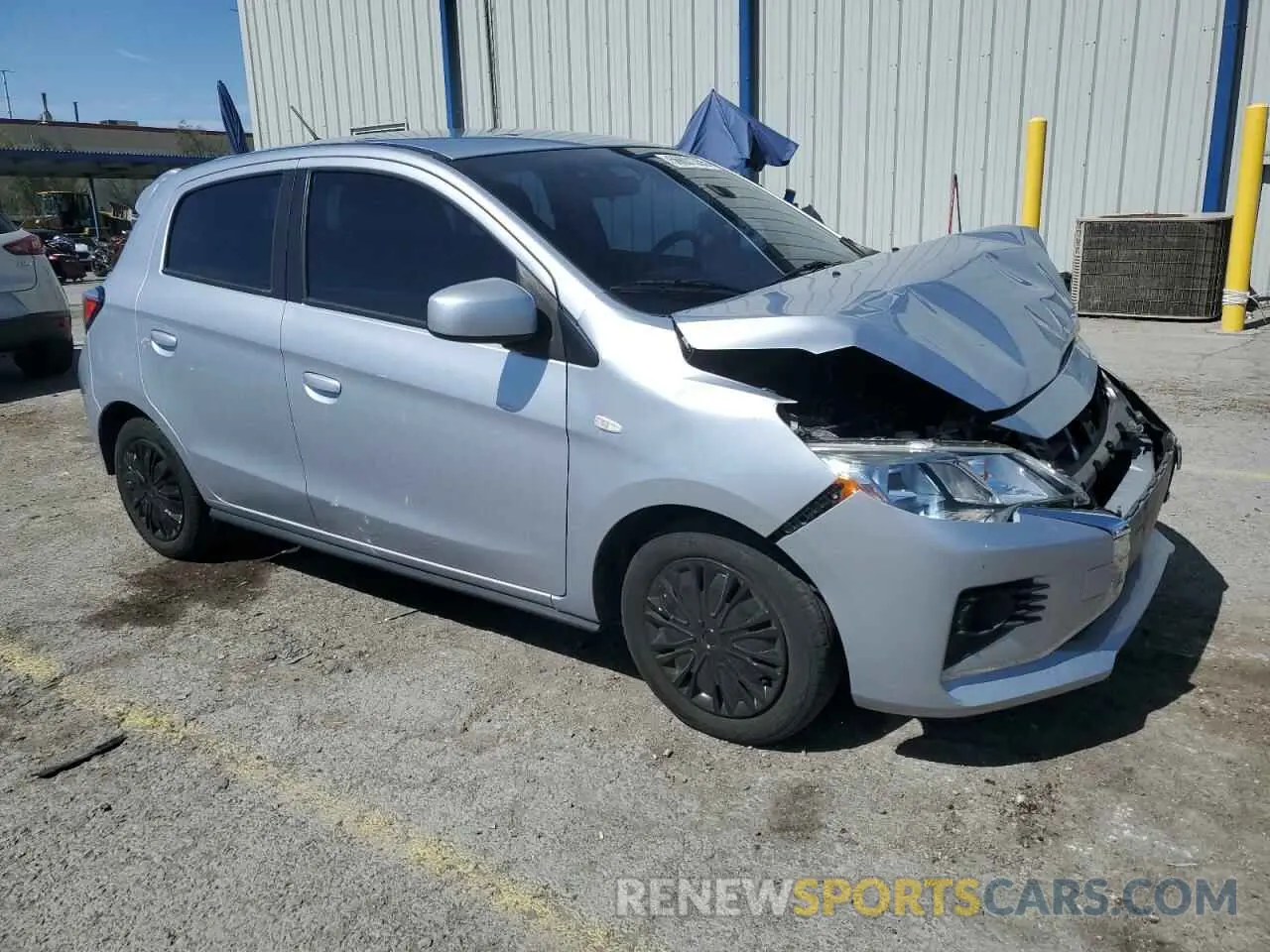 4 Photograph of a damaged car ML32AUHJ1MH009732 MITSUBISHI MIRAGE 2021