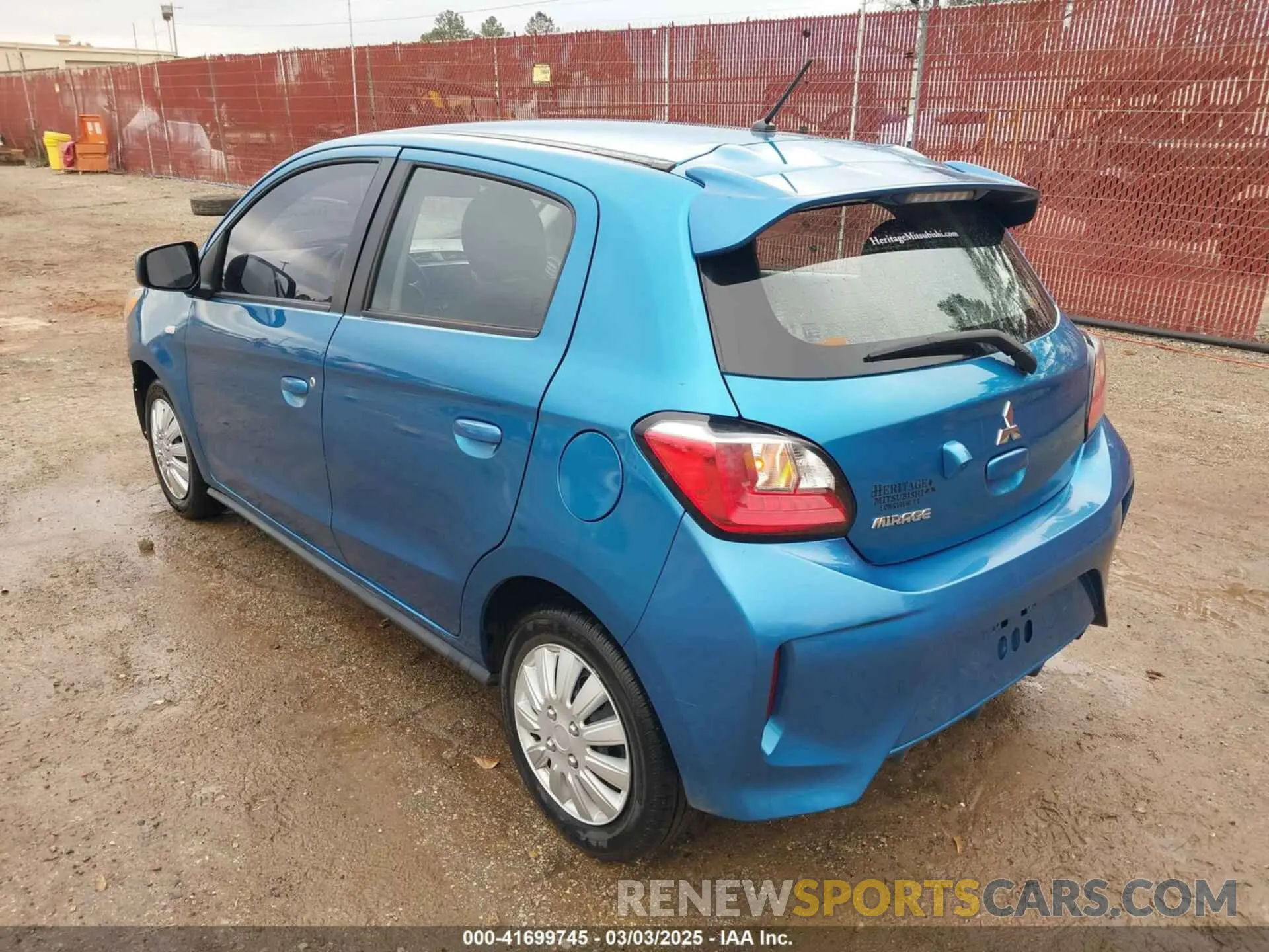 3 Photograph of a damaged car ML32AUHJ1MH010878 MITSUBISHI MIRAGE 2021