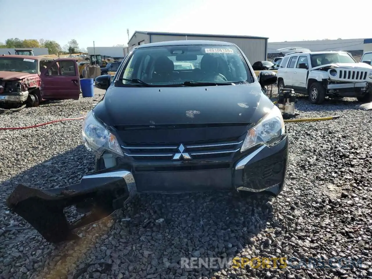 5 Photograph of a damaged car ML32AUHJ1MH011853 MITSUBISHI MIRAGE 2021