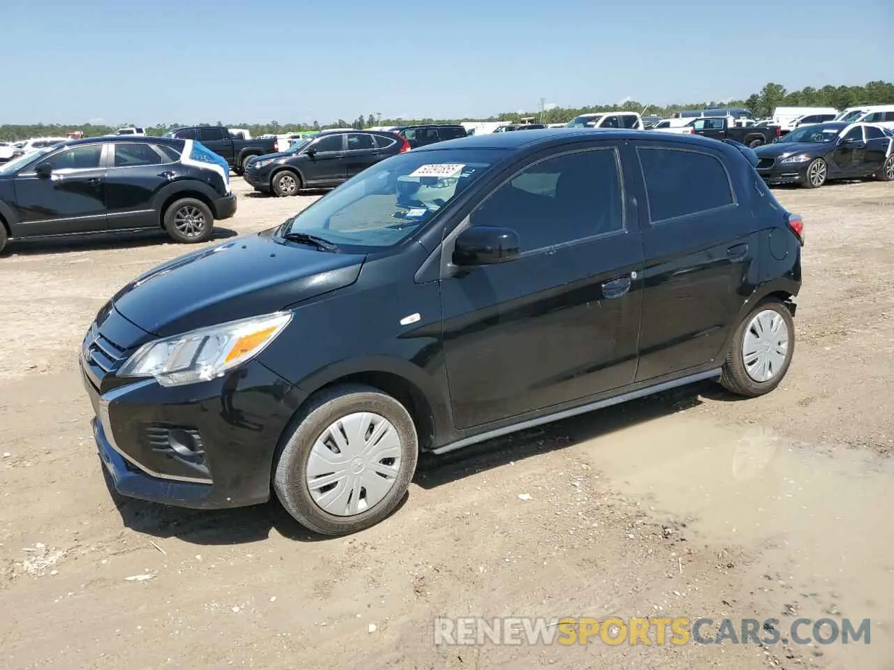 1 Photograph of a damaged car ML32AUHJ1MH013120 MITSUBISHI MIRAGE 2021