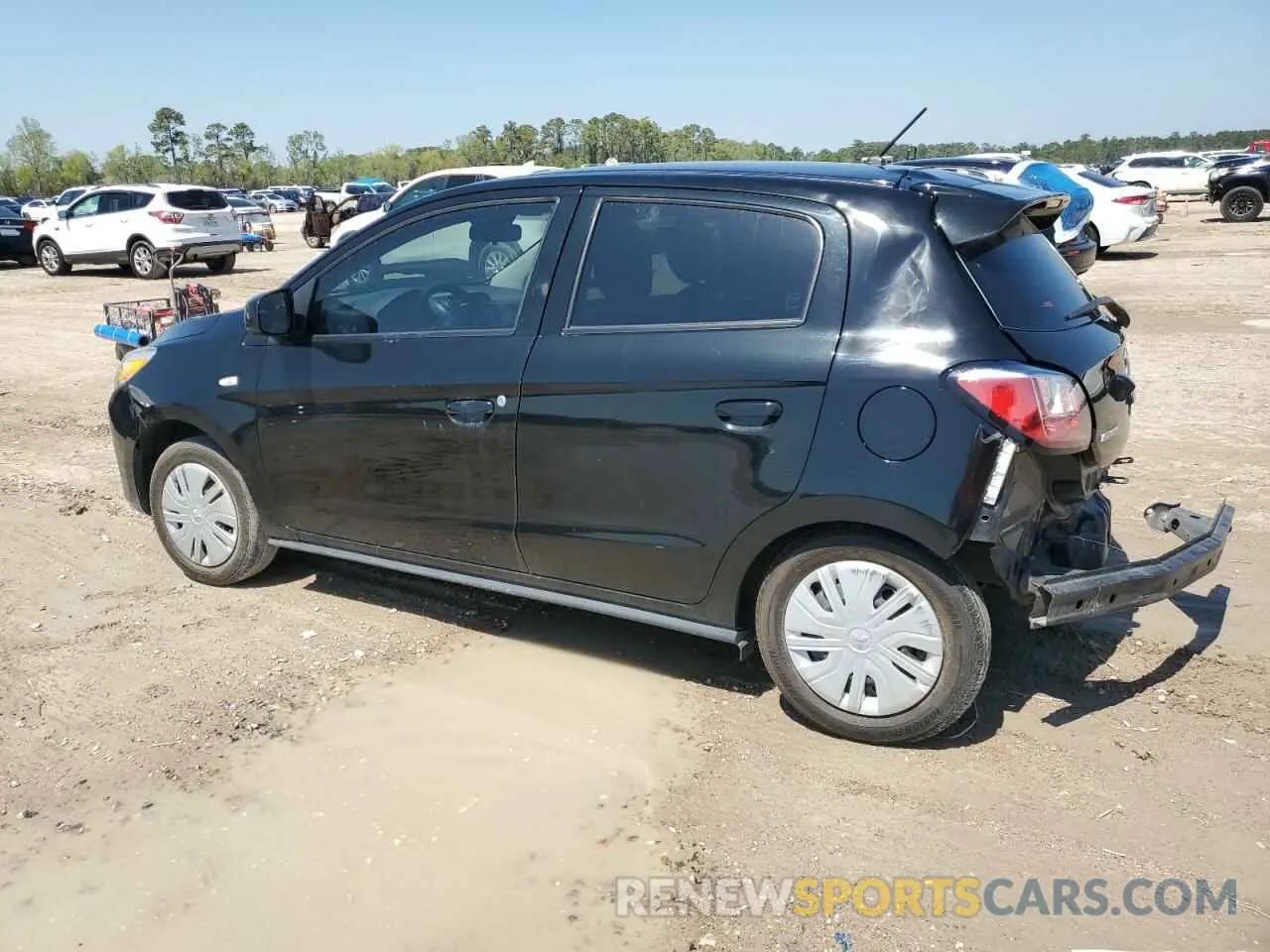2 Photograph of a damaged car ML32AUHJ1MH013120 MITSUBISHI MIRAGE 2021
