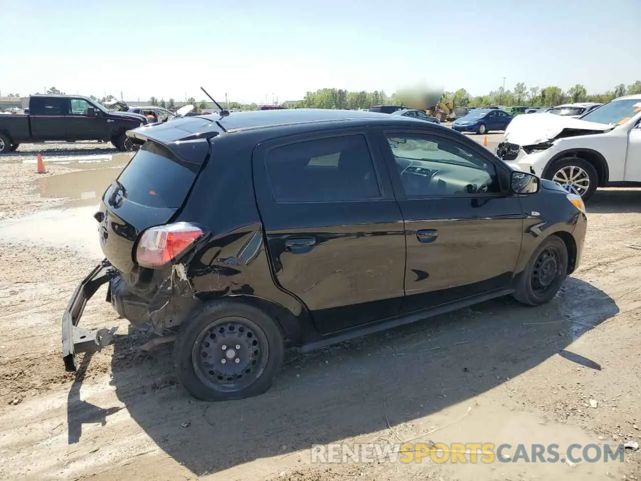 3 Photograph of a damaged car ML32AUHJ1MH013120 MITSUBISHI MIRAGE 2021
