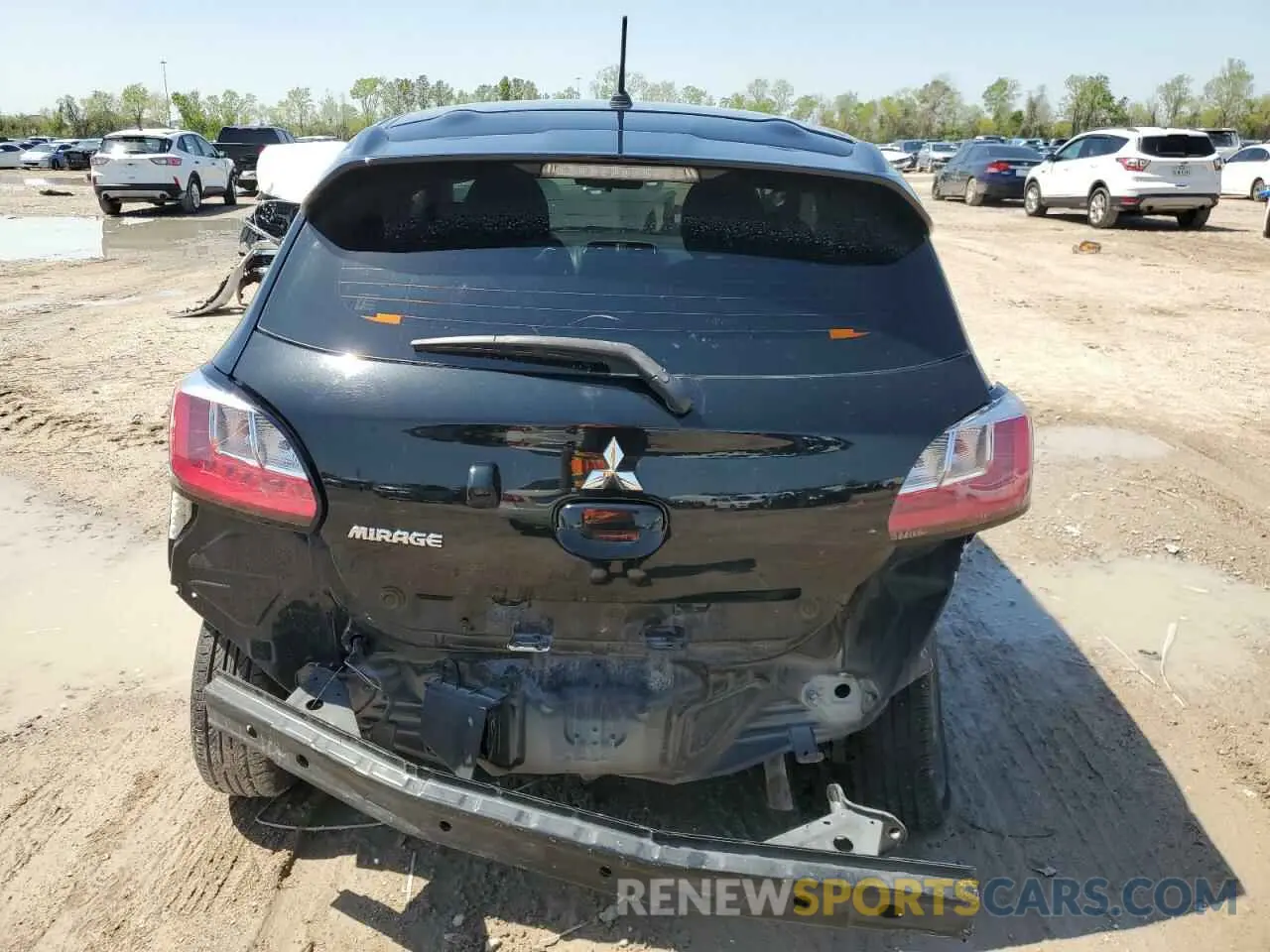 6 Photograph of a damaged car ML32AUHJ1MH013120 MITSUBISHI MIRAGE 2021