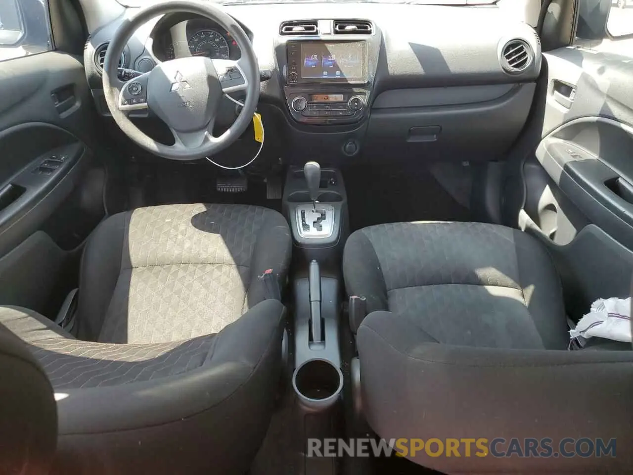 8 Photograph of a damaged car ML32AUHJ1MH013120 MITSUBISHI MIRAGE 2021